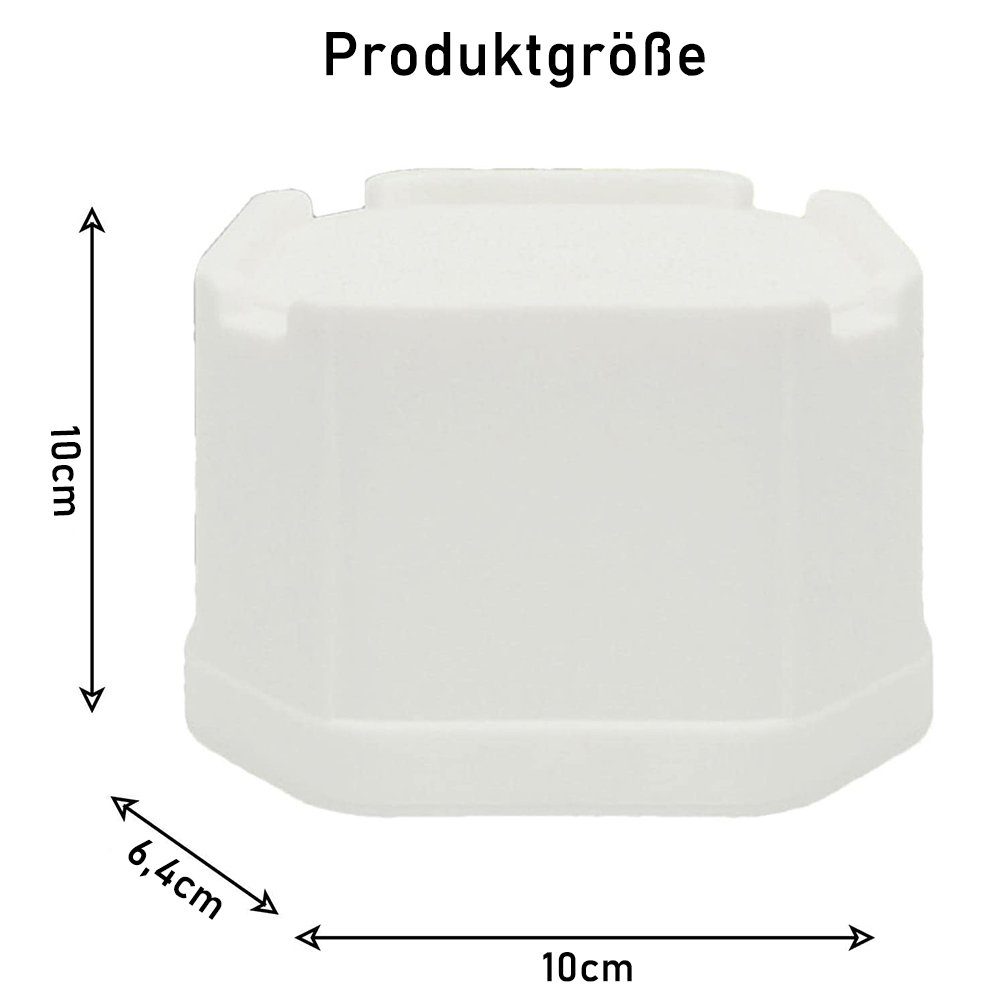 4x Antirutschmatte Antirutschmatten Pad Antivibrationsmatte 150 x 150 x 3  mm