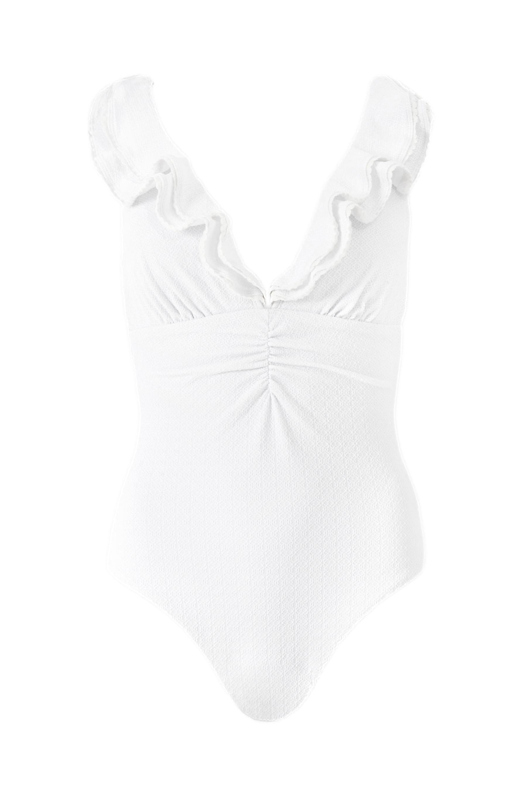 Mint Velvet Badeanzug Mint Velvet Bauchformender, geraffter Badeanzug (1-St günstig online kaufen