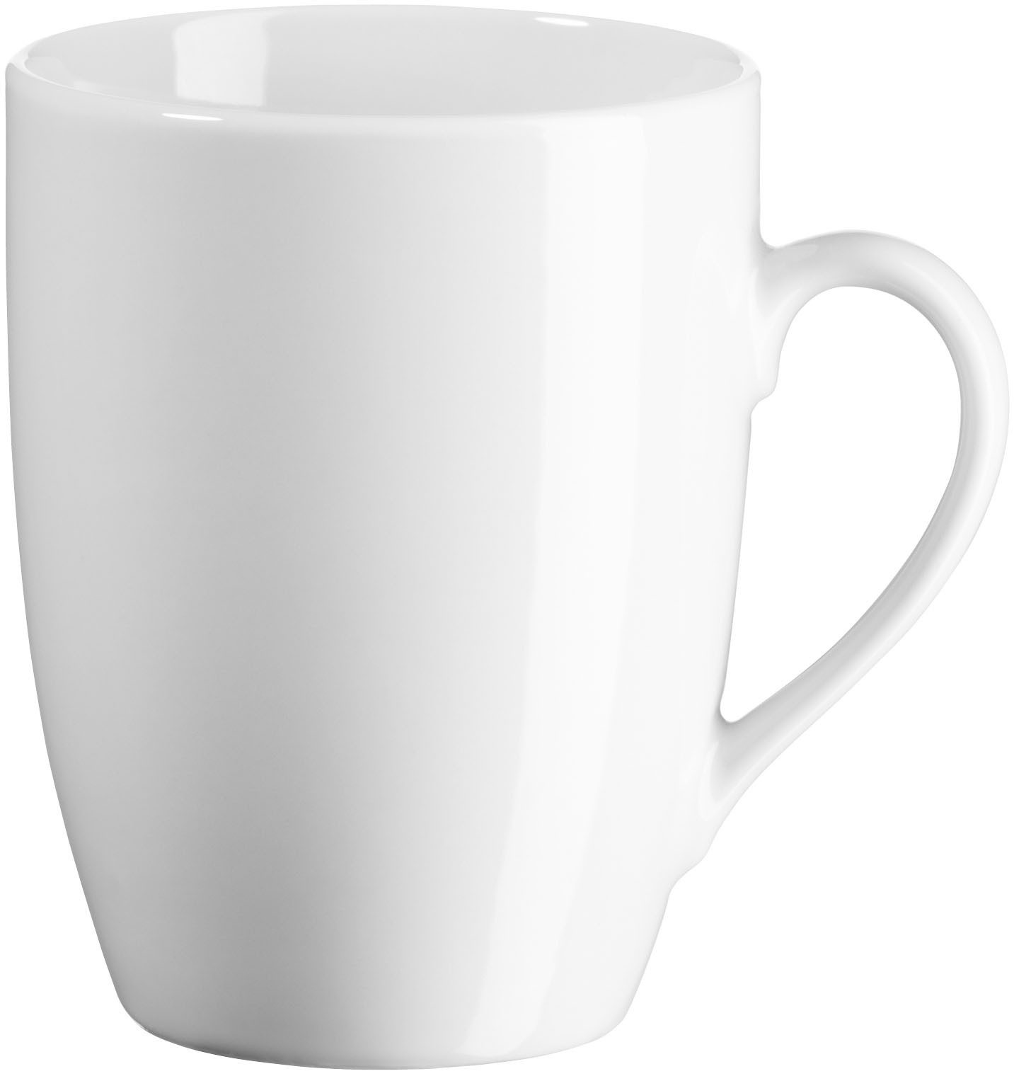 MÄSER Becher BARCA, Kaffeebecher Set, Porzellan, 6-tlg., Porzellan