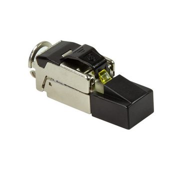 LogiLink MP0081 feldkonfektionierbarer CAT.8.1 Stecker PrimeLine geschirmt LAN-Kabel