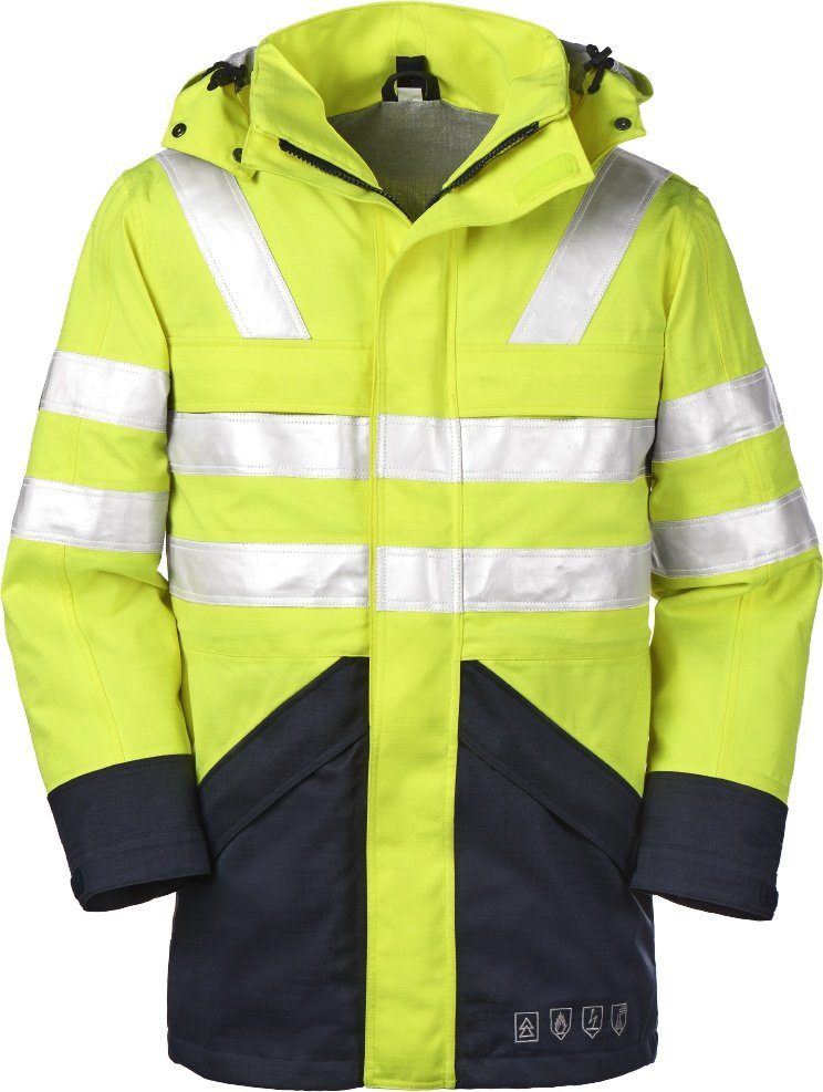 Warnschutz-Shirt 4PROTECT Warnschutz-Jacke Multinorm Edmonton