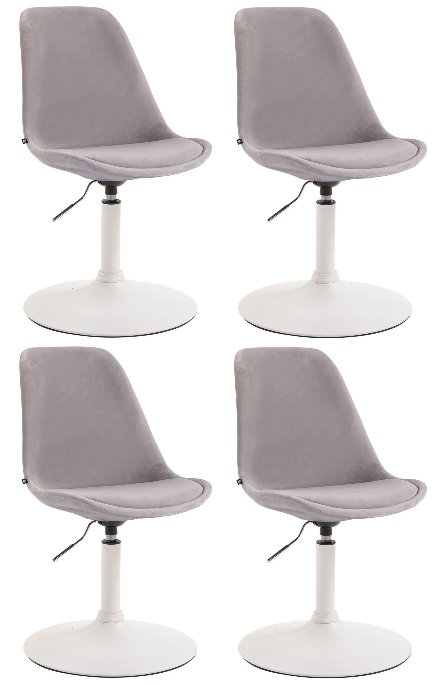 CLP Esszimmerstuhl Maverick Samt (4er Set), günstig online kaufen