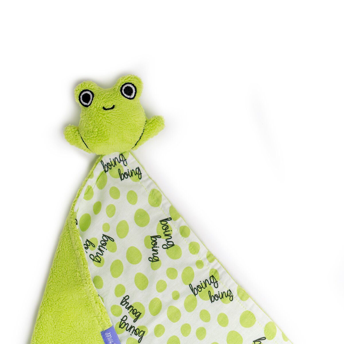 Frog Babydecke Schnuffeltuch Cacha für MILK&MOO Baby, Milk&Moo