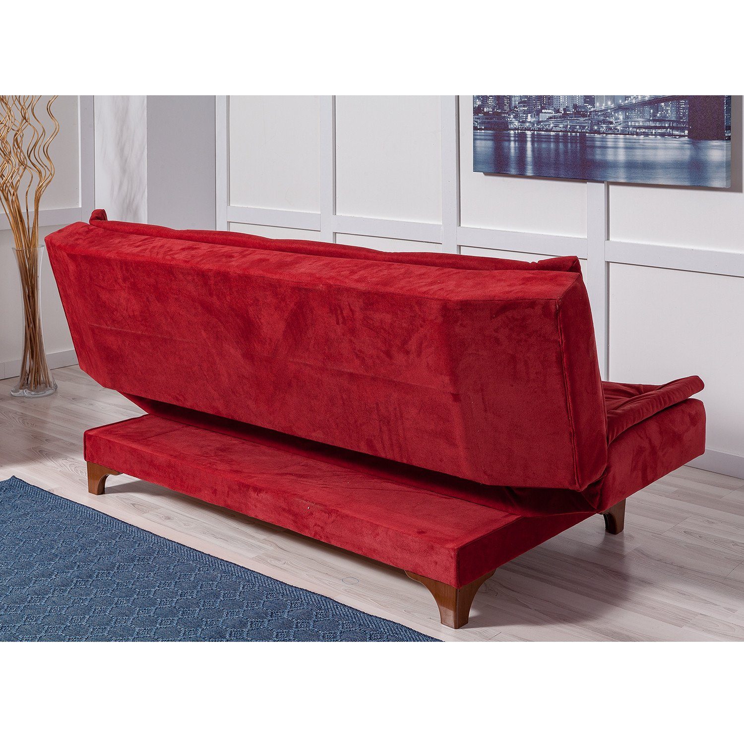 Skye Decor UNQ1341-3-Sitz-Sofa-Bett Sofa