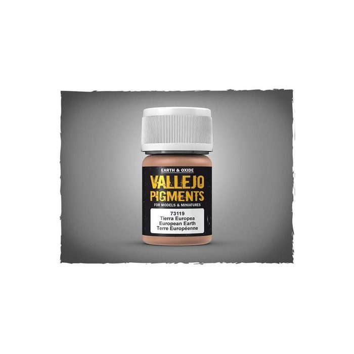 Vallejo Acrylfarbe VAL-73.119 - Pigments - European Earth 35 ml