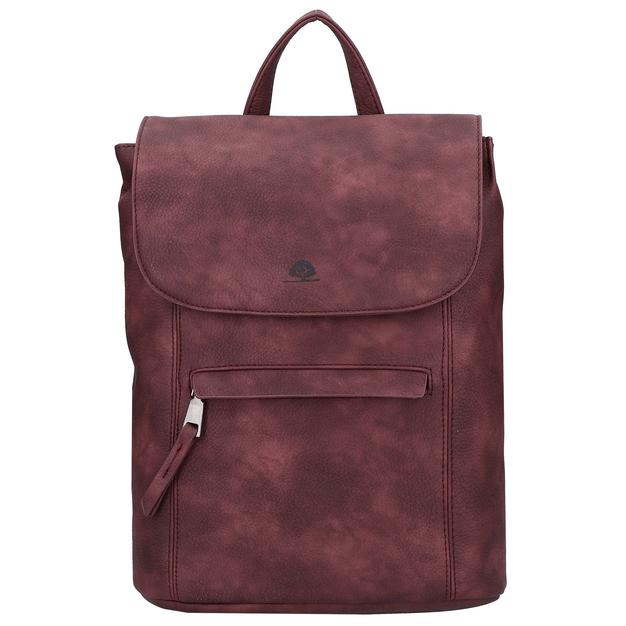 Greenburry Rucksack Mad'l Dasch, Kunstleder vino