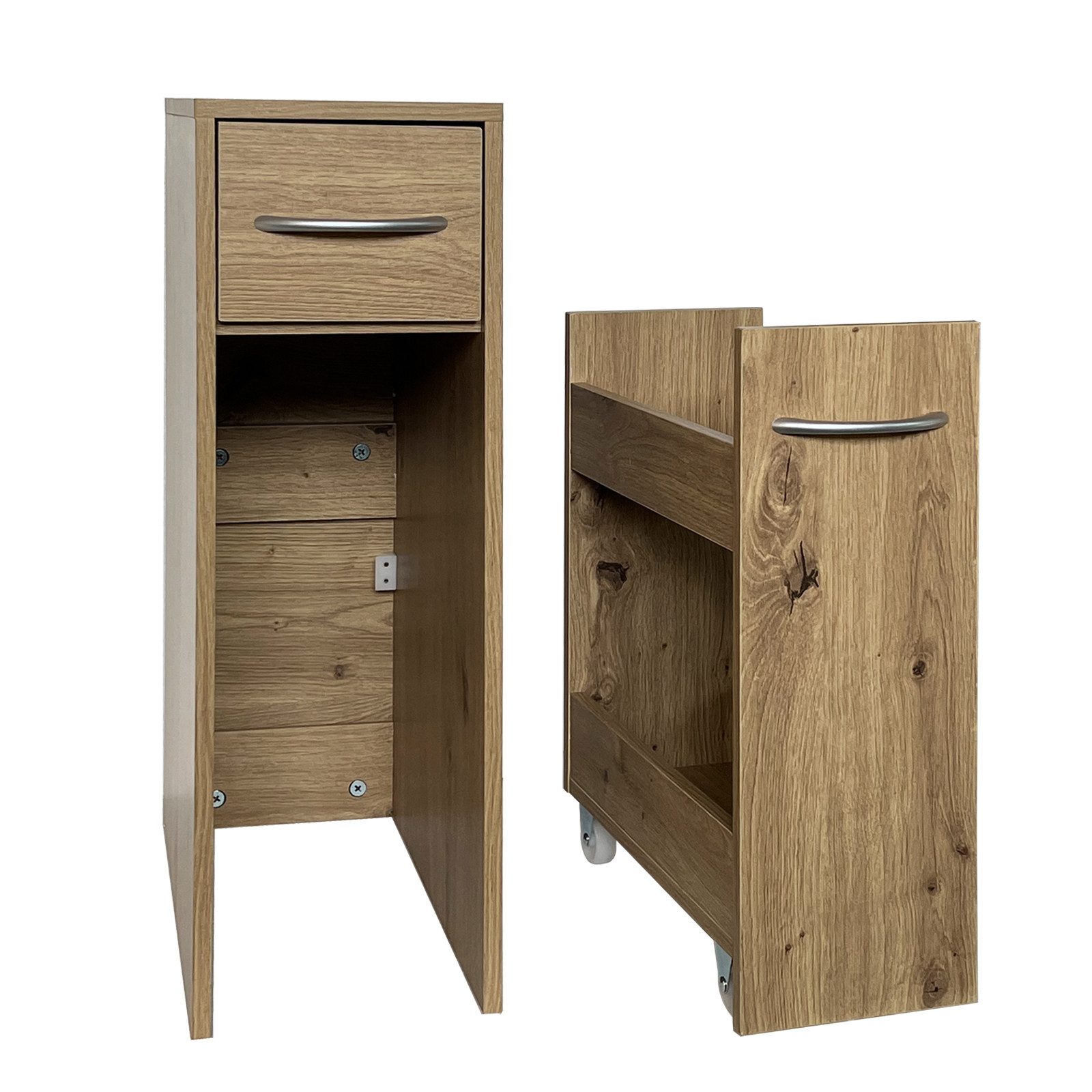 HTI-Living Midischrank Mehrzweckschrank schmal Thekla Artisaneiche (Stück, günstig online kaufen