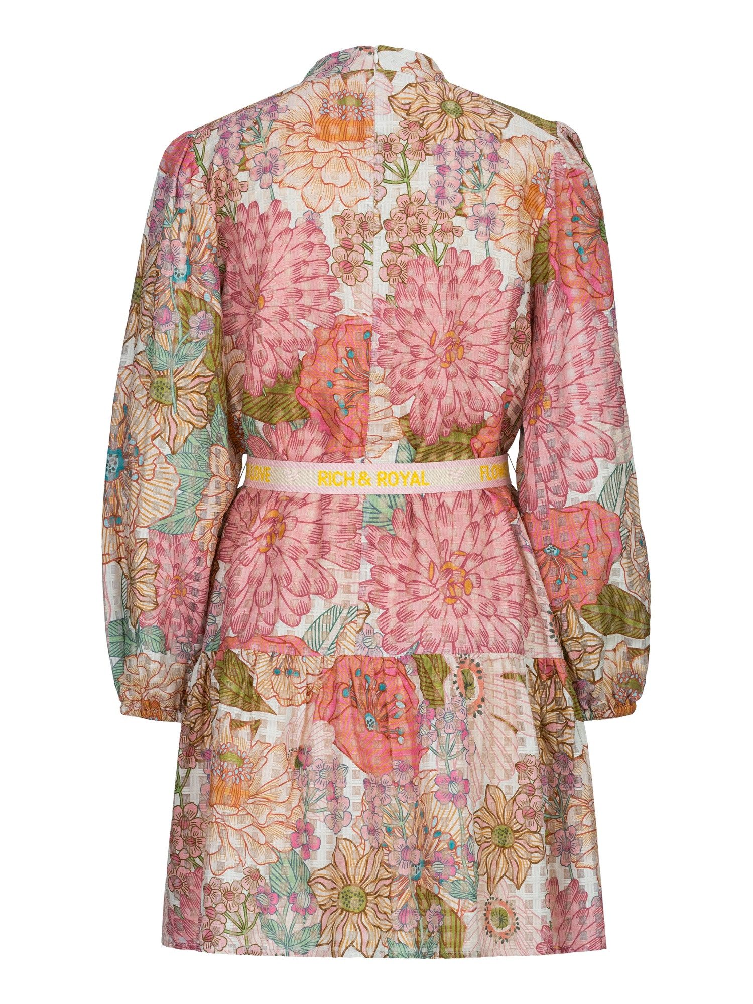 RICHROYAL Sommerkleid Printed Midi with Belt günstig online kaufen