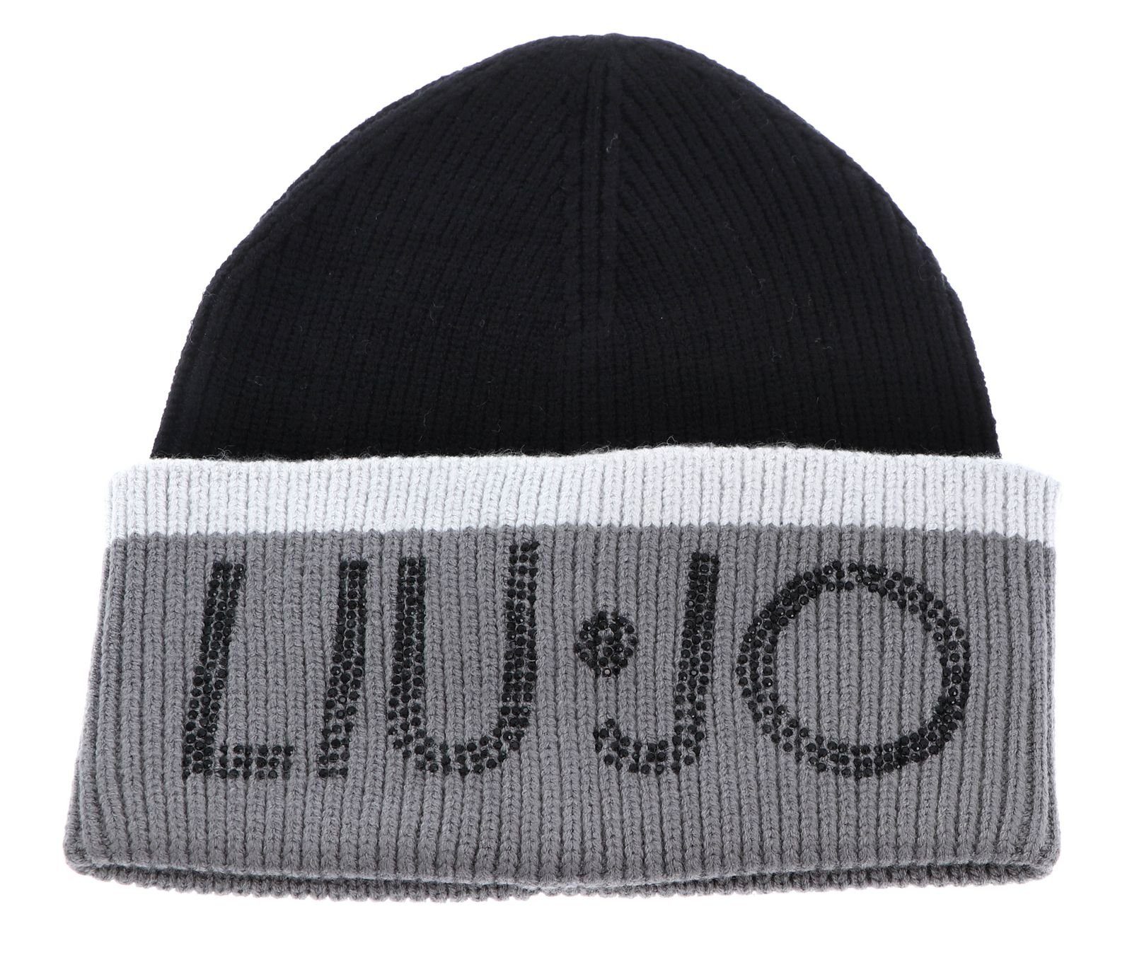 Liu Jo Strickmütze Cappello C / Block Strass