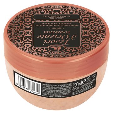 Tesori d´Oriente Körperpeeling TESORI DORIENTE Körperpeeling Hammam Argan-Öl Orangenblüte 6x300 ml, 6-tlg.