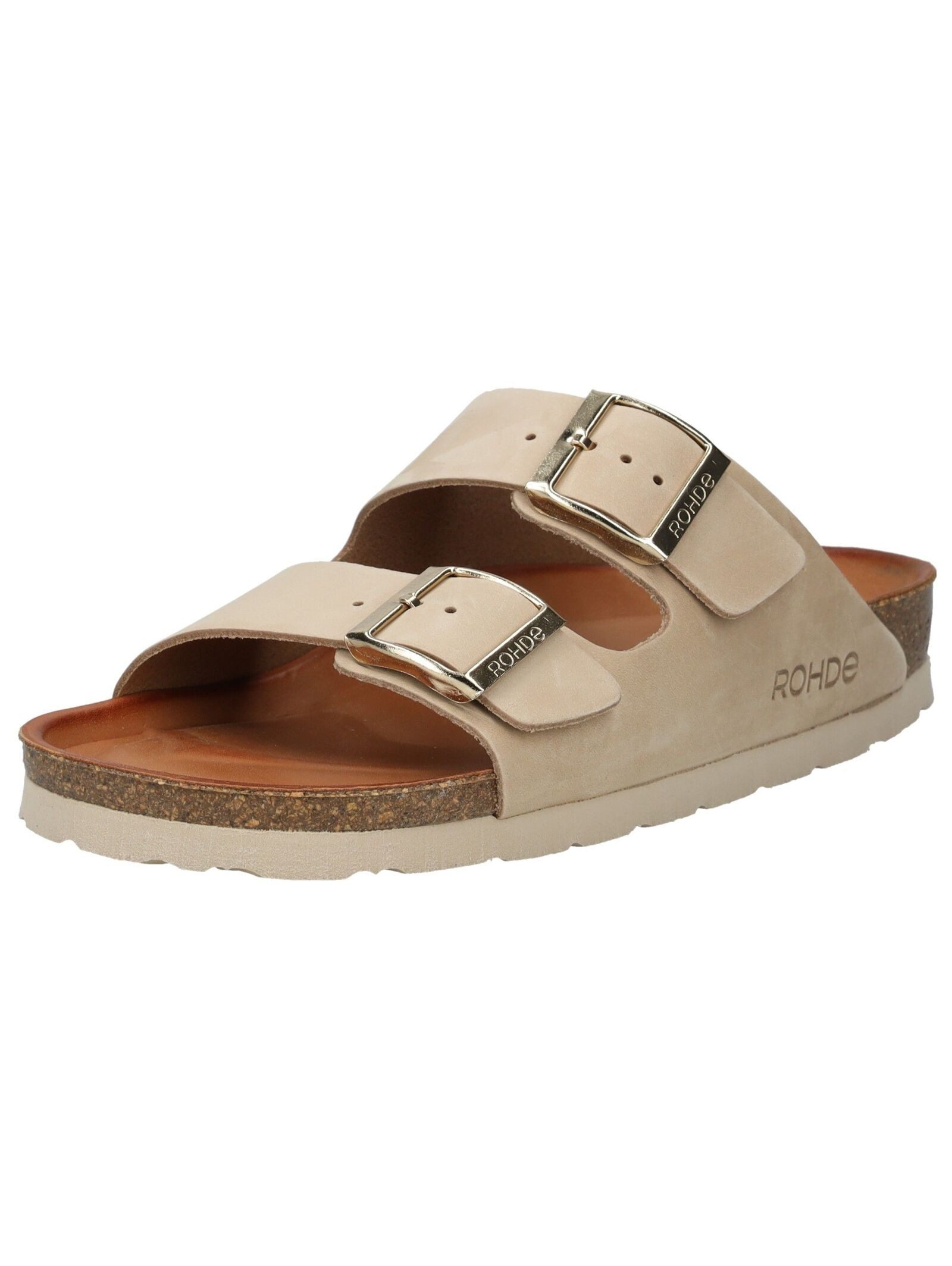 Rohde Pantoletten Nubukleder Pantolette günstig online kaufen