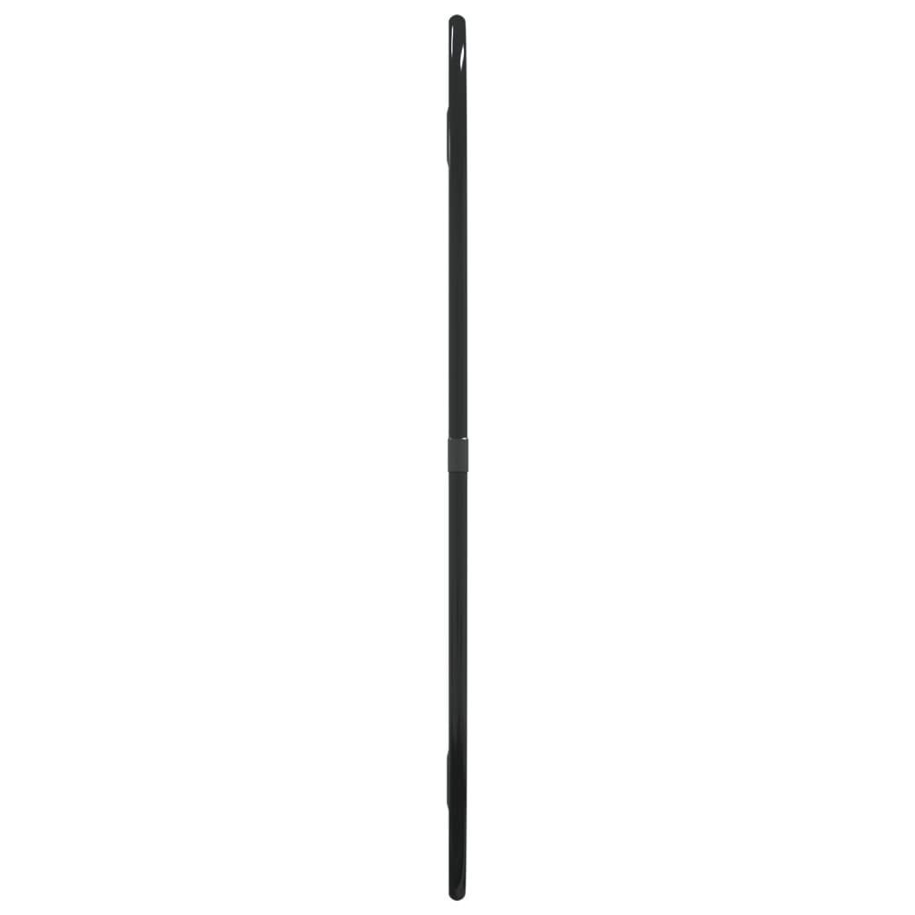 vidaXL Spiegel 40 x 30 cm Wandspiegel Schwarz 40x30 cm – Bild 4 von 5