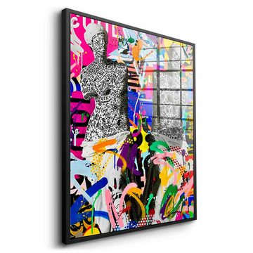 DOTCOMCANVAS® Acrylglasbild Double Streety Venus - Acrylglas, Acrylglasbild Double Streety Venus Pop Art hochkant Portrait