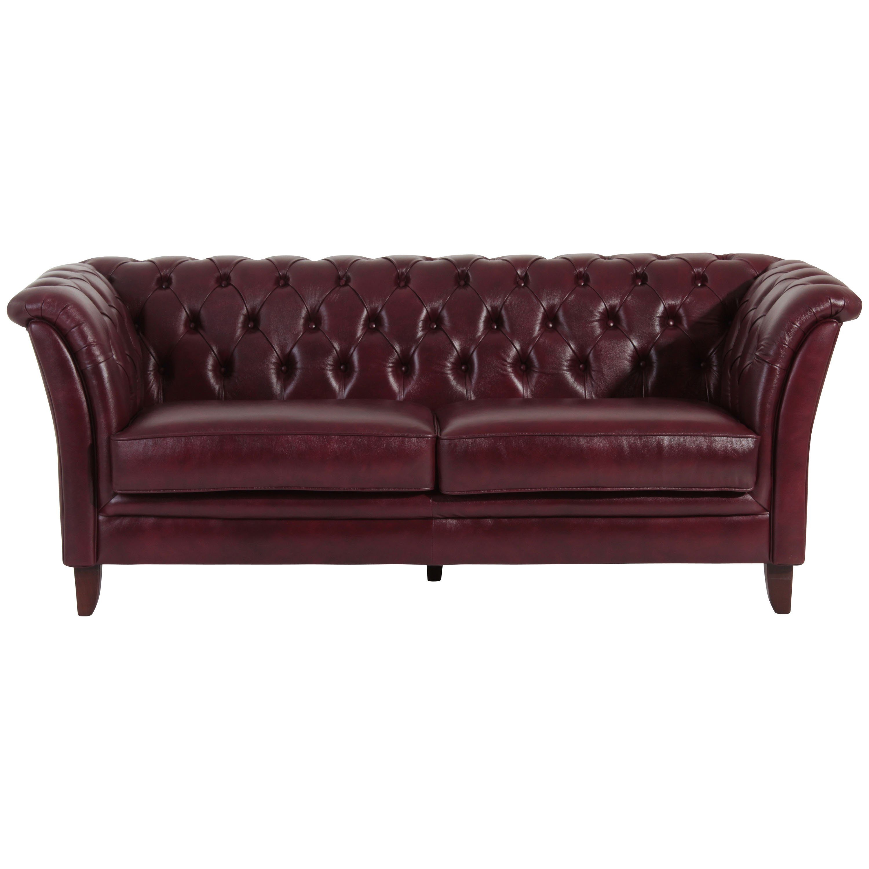 Echtleder Sofa Sofa 2,5-Sitzer Max Winzer® Norfolk,