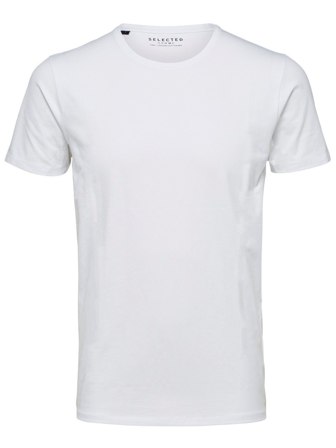 Selected Homme Herren V-Neck Kurzarm T-Shirt SLHNEWPIMA - Regular Fit günstig online kaufen