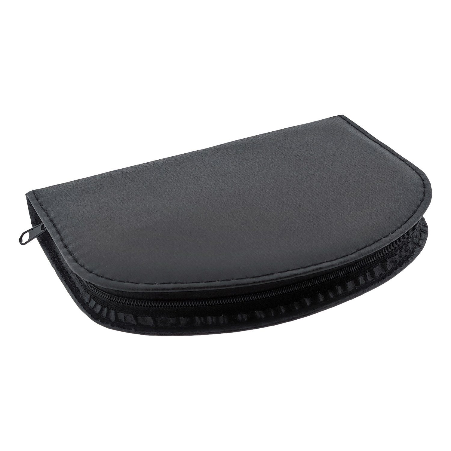 Elina Med Maniküre-Etui Maniküreset 18-teilig Schwarz Kunstleder Nagelpflege, 18 tlg., Maniküre Pediküre Make Up Set Etui 18-tlg. Nagelpflege Nagelfeile