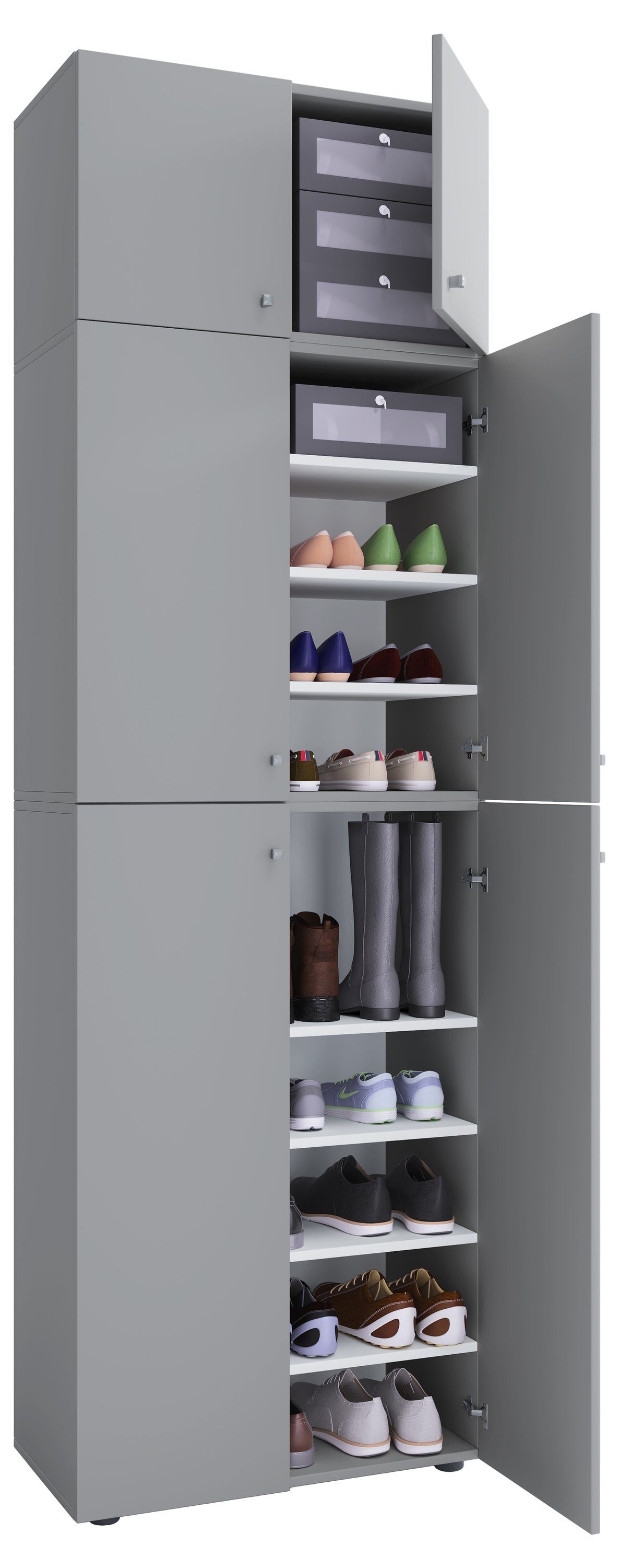 VCM Schuhschrank Lona XXL 9 DT AS 240x70x39cm (1-St)