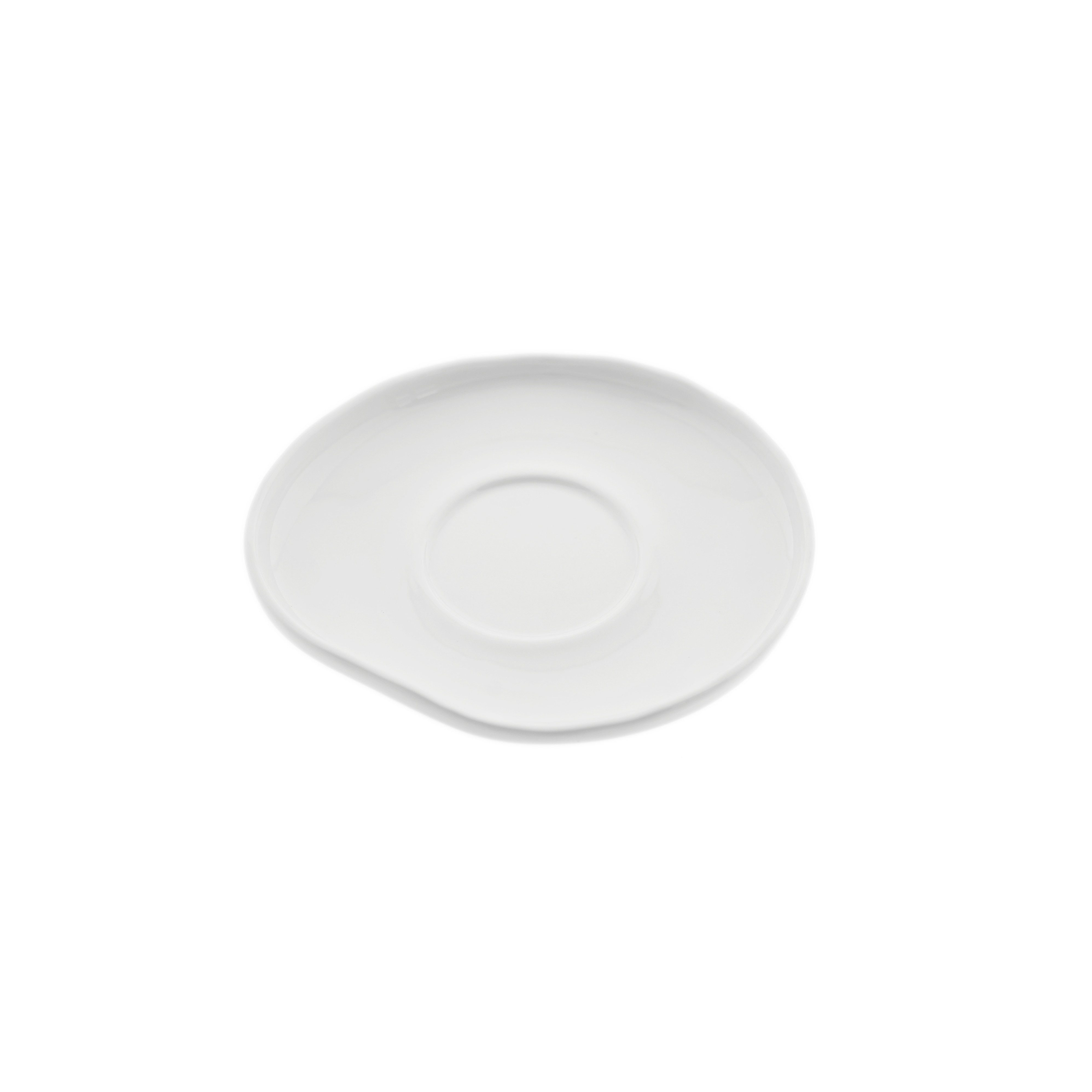 Almina Untertasse Wave, (6 St), aus hochwertigem Porzellan, 12,5 x 1,5 cm