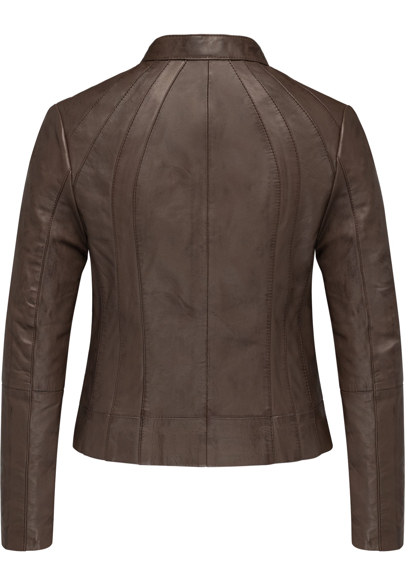 REPUBLIX Lederjacke WILLOW Echtleder Damen Biker Zipper Jacke günstig online kaufen