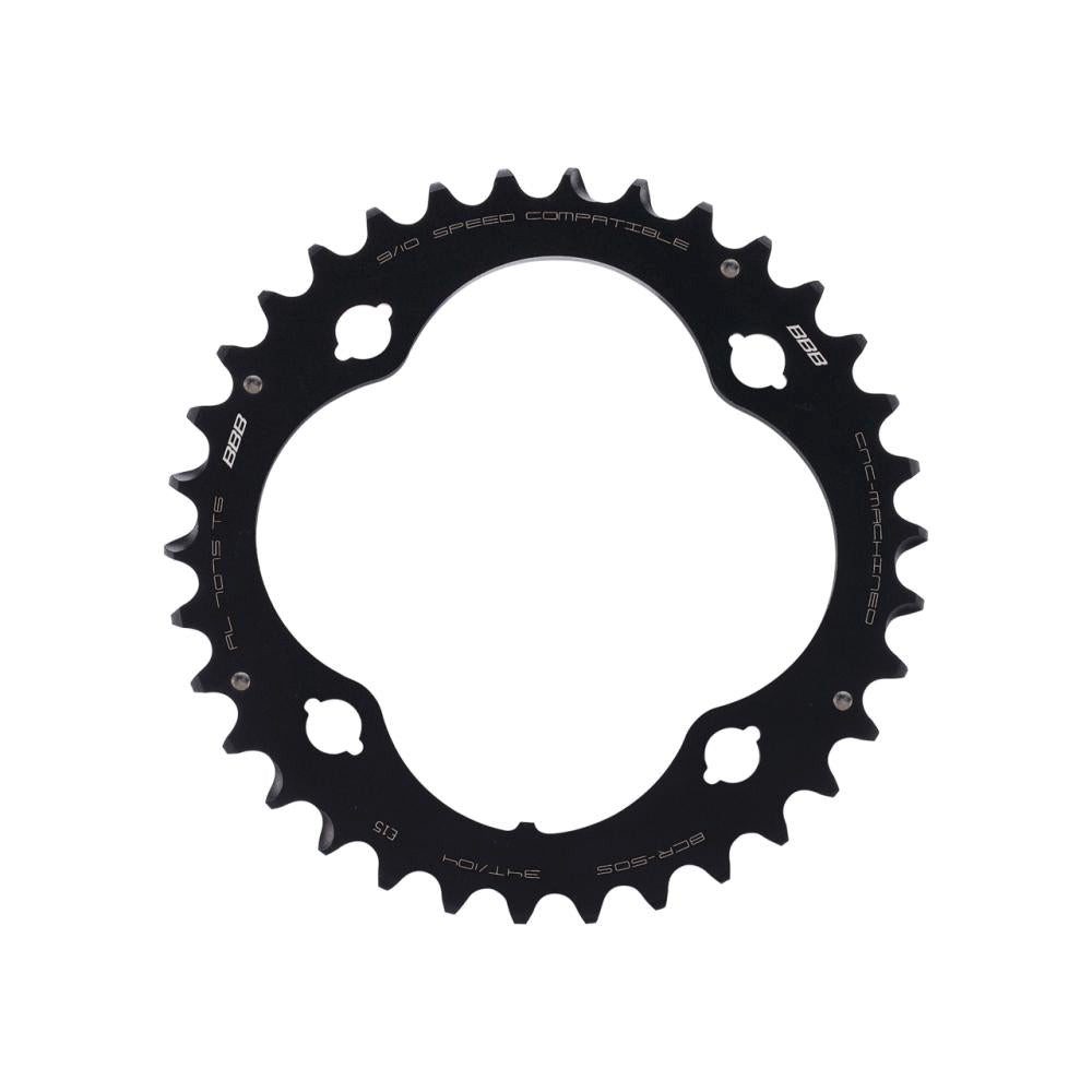 Kettenschaltung BBB Kettenblatt MTBGear comp. 3x10 Shimano 34T/104mm anthrazit