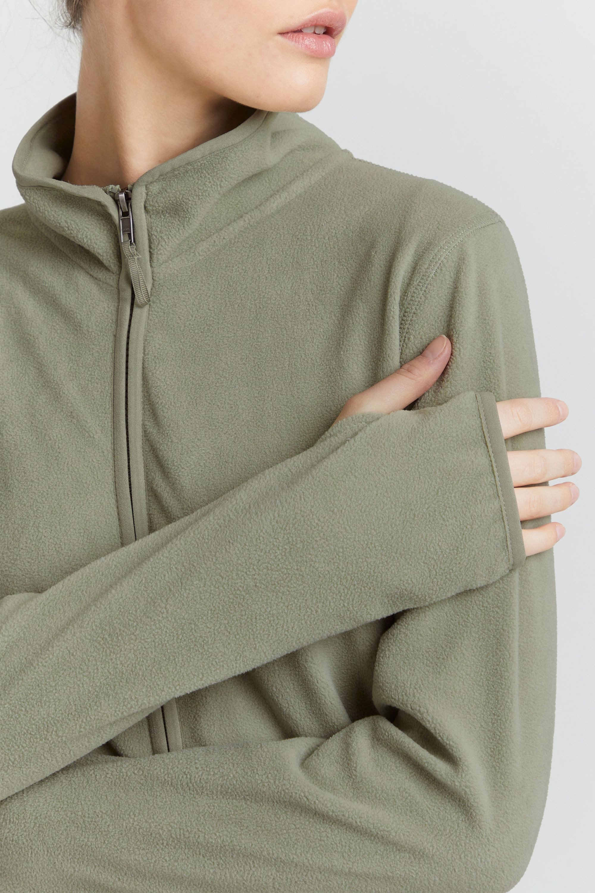 OXMO Fleecejacke OXRikka Modische Jacke