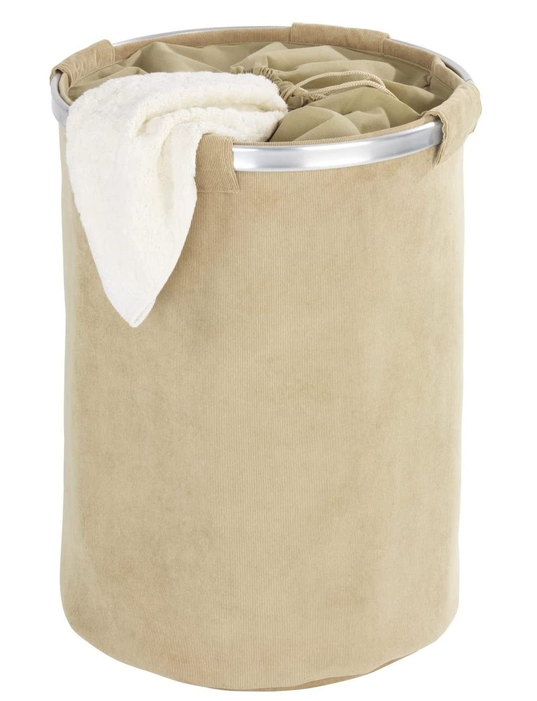 WENKO Wäschesack WENKO Wäschesammler Cordoba in beige - 68 L (Einteiler, 1 günstig online kaufen