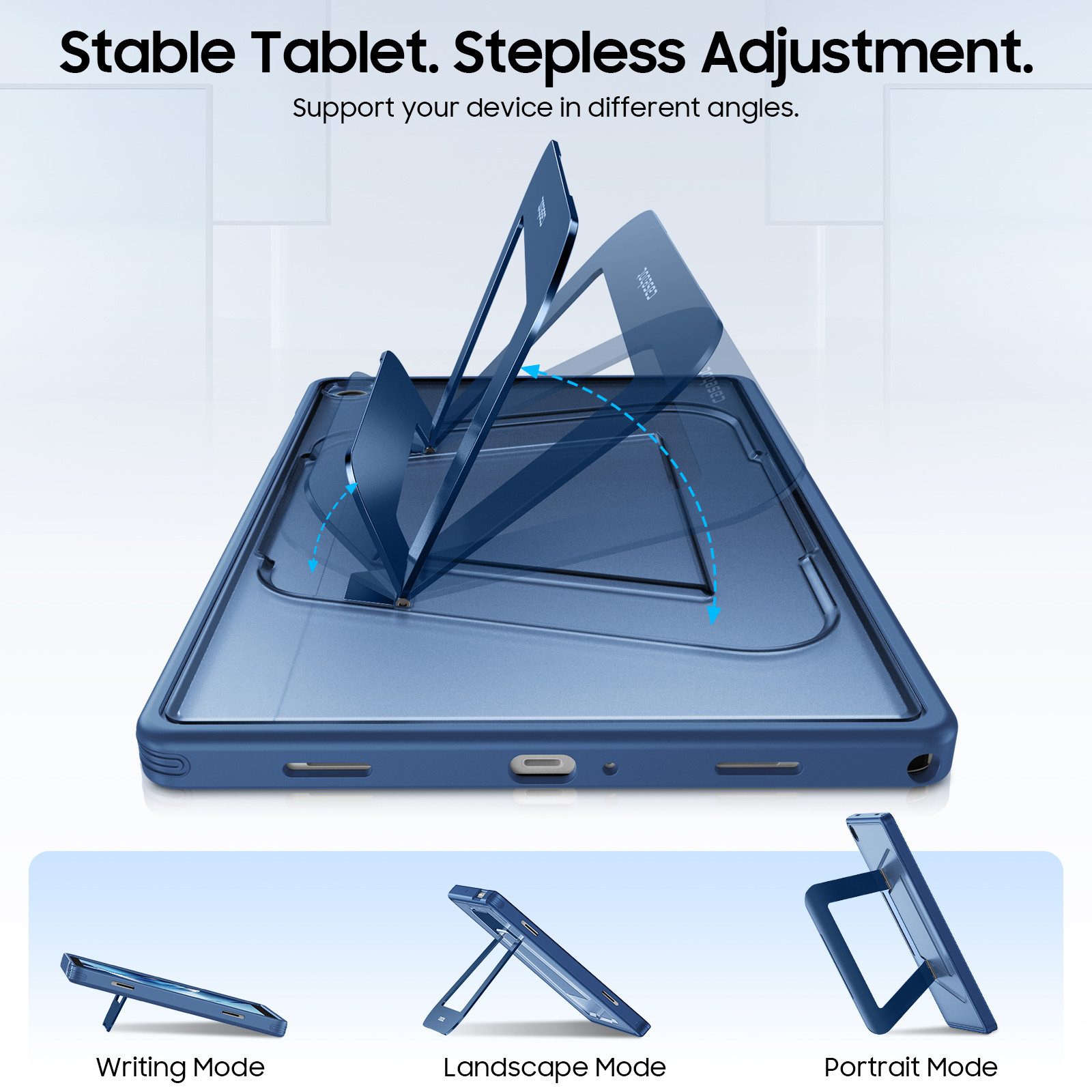 Fintie Tablet-Hülle mit Metallständer für Samsung Galaxy Tab A11+ 2025 11''/ Tab A9+ 2023 11 Zoll, Stoßfeste Multi-Winkel Betrachtung Tablet Schutzhülle – Bild 5 von 5