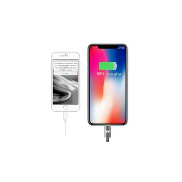 Widmann-Shop Ladekabel iPhone USB A auf für Apple iPhone 14 13 12 11 Schnell Smartphone-Kabel, Lightning, USB Typ A (100 cm), Schnellladekabel