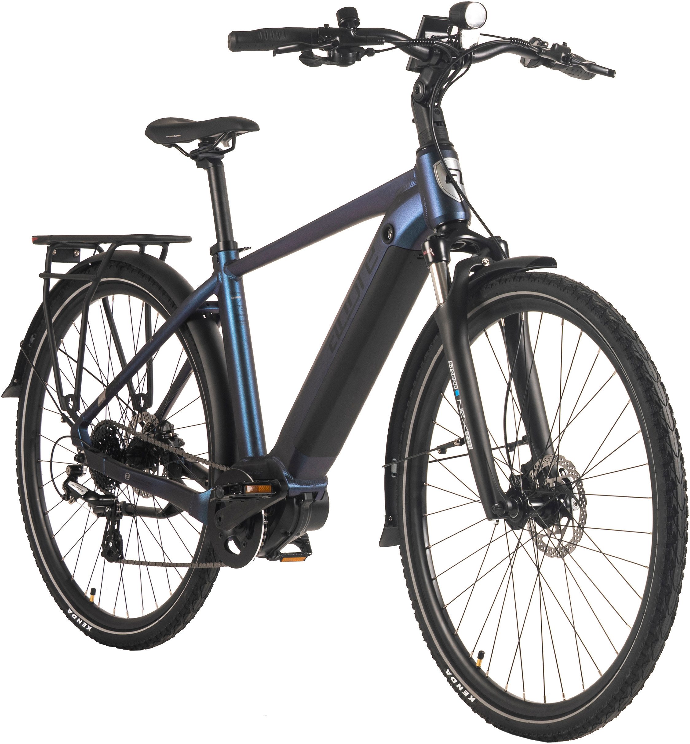 Adore E-Bike Trekkingrad 28" Alu Trekking E-Bike ATX-450 Mittelmotor 75NM / 15Ah, 8 Gang Shimano Altus Schaltwerk, Kettenschaltung, Mittelmotor, 540 Wh, Pedelec, Elektrofahrrad für Herren