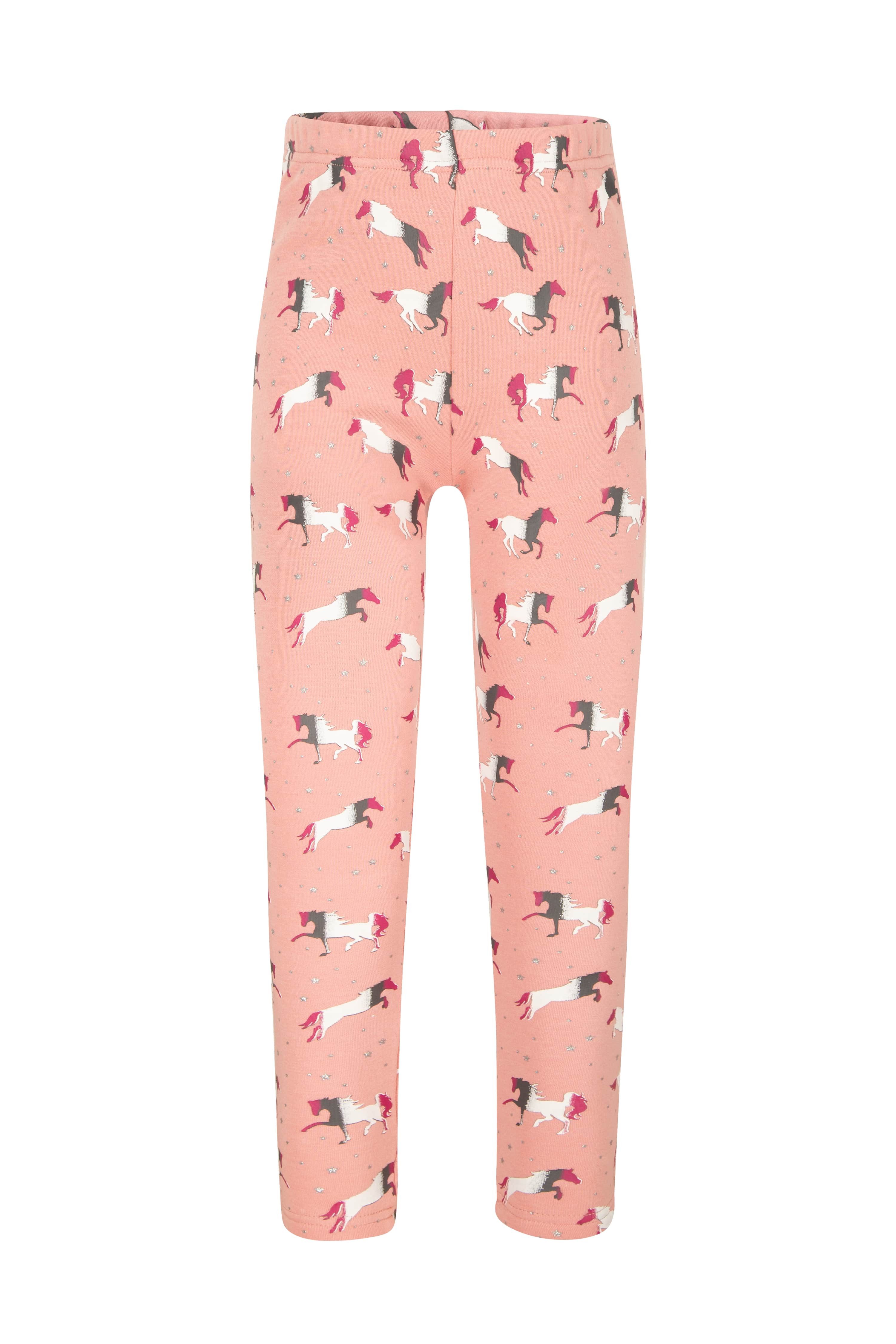 happy girls Strickleggings für kleine Pferde-Fans