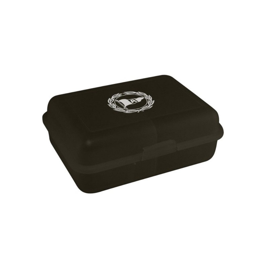 Arminia Bielefeld Lunchbox Arminia Bielefeld Brotdose Logo schwarz