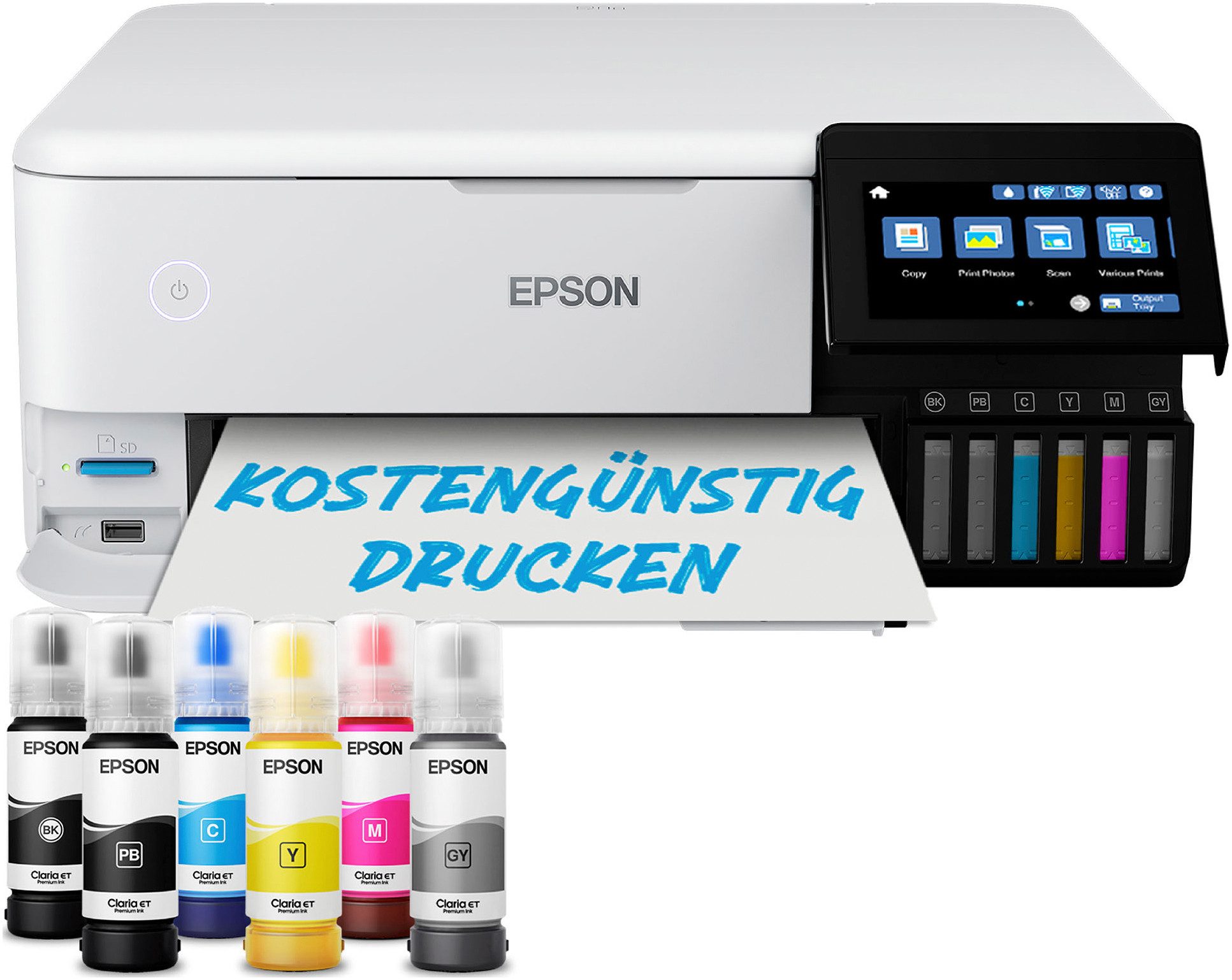 Epson EcoTank ET-15000 Multifunktionsdrucker, (WLAN (Wi-Fi)