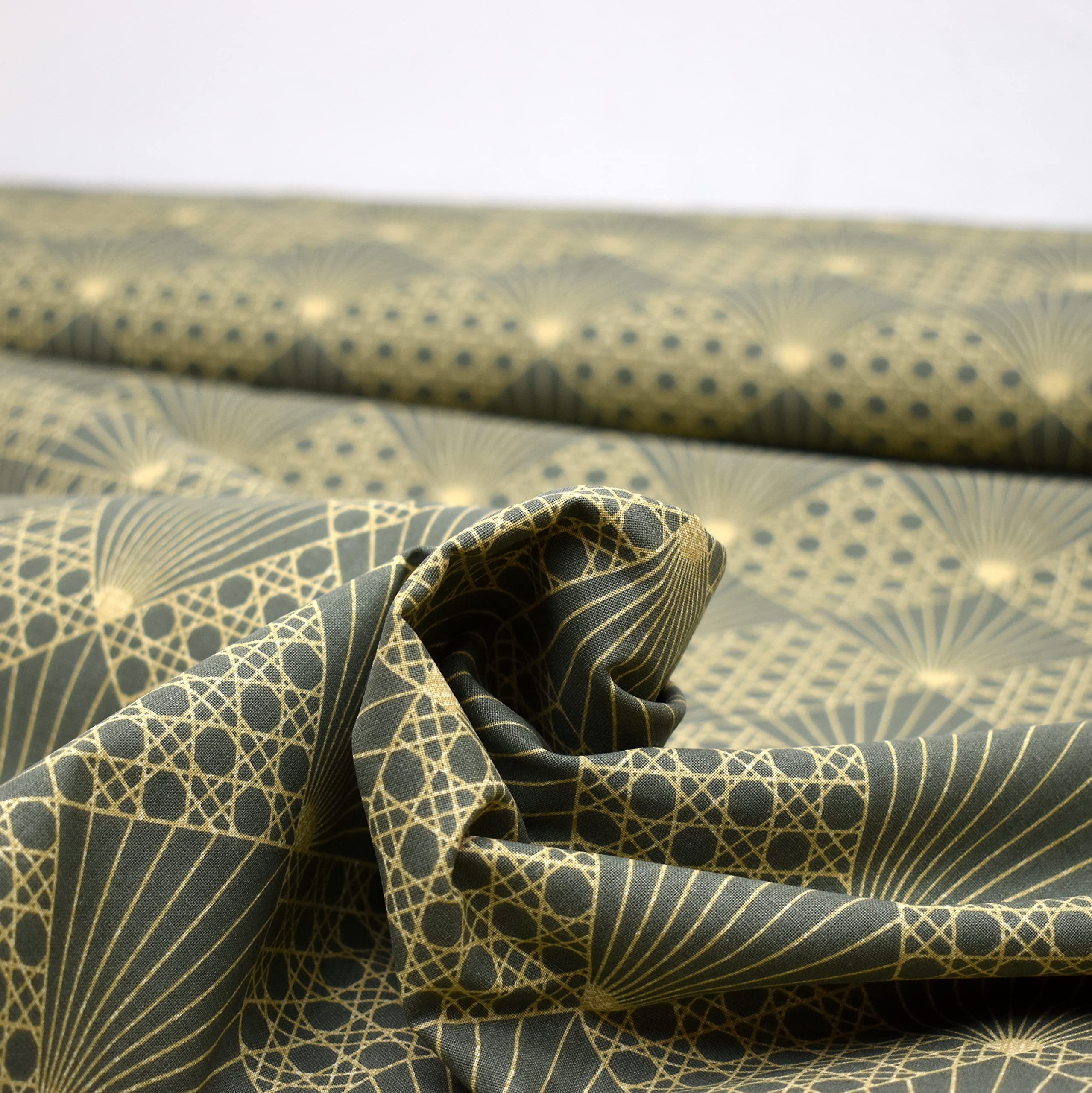 MAGAM-Stoffe Stoff "Kasimir", Design Baumwollstoff aus Frankreich ÖKO-TEX Meterware ab 50cm