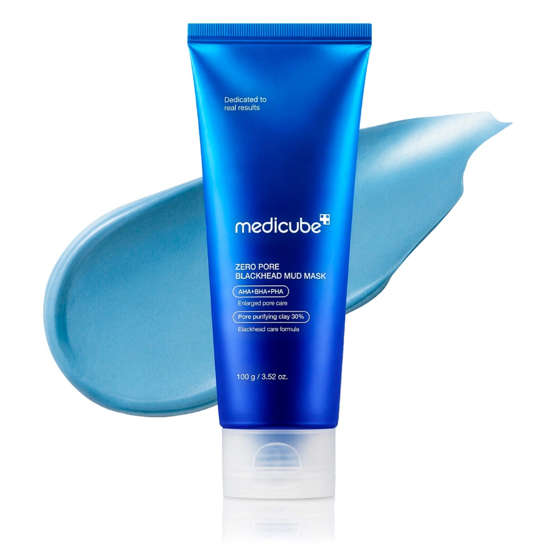 Medicube Gesichtsmaske Mitesser Porenreinigender Medicube Zero Pore Blackhead Mud Mask, 1-tlg., Akne, Mitesser, Übermäßiges Öl, Verstopfte Poren,Gesichtsmaske