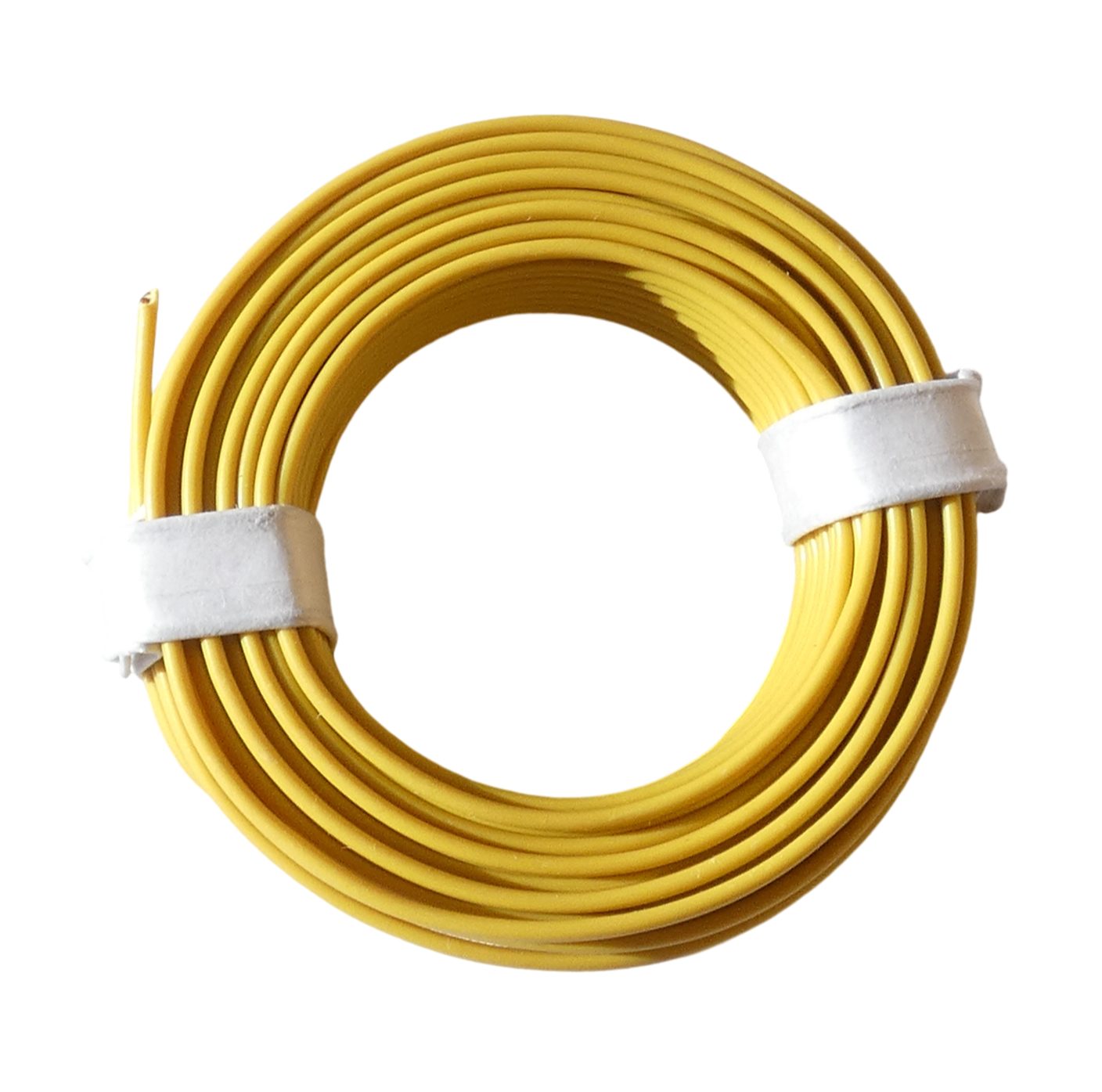 BELI-BECO Modelleisenbahn-Stecker -Zubehör Beli-Beco L218/5 die zweiadrige Litze 2 x 0,14mm², Spur H0, Z, TT, G, 1, N, (zweiadrige Draht), 5m Rolle