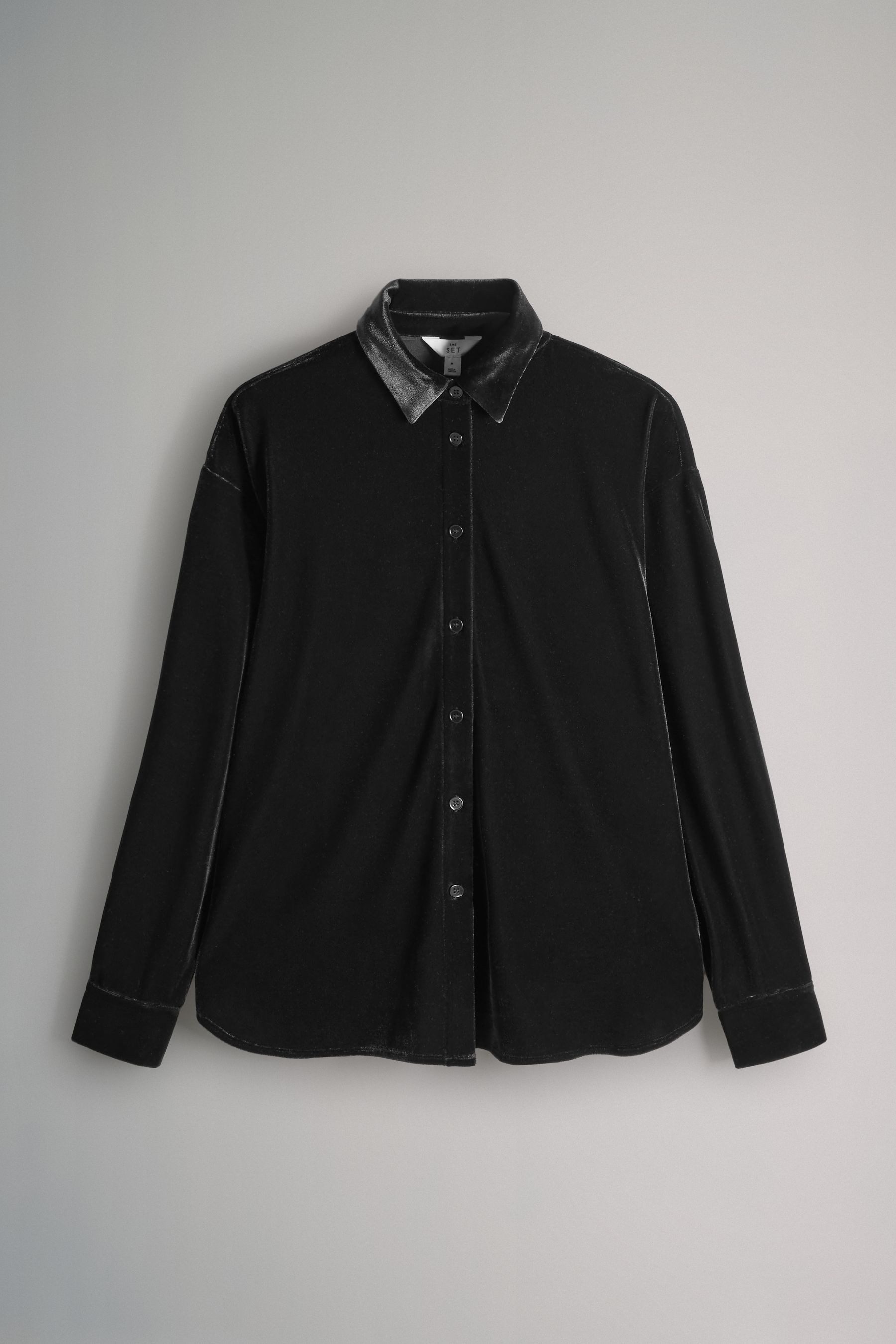 The Set Hosenanzug The Set Samthemd und Hose, 2-teiliges Set (2-tlg) günstig online kaufen