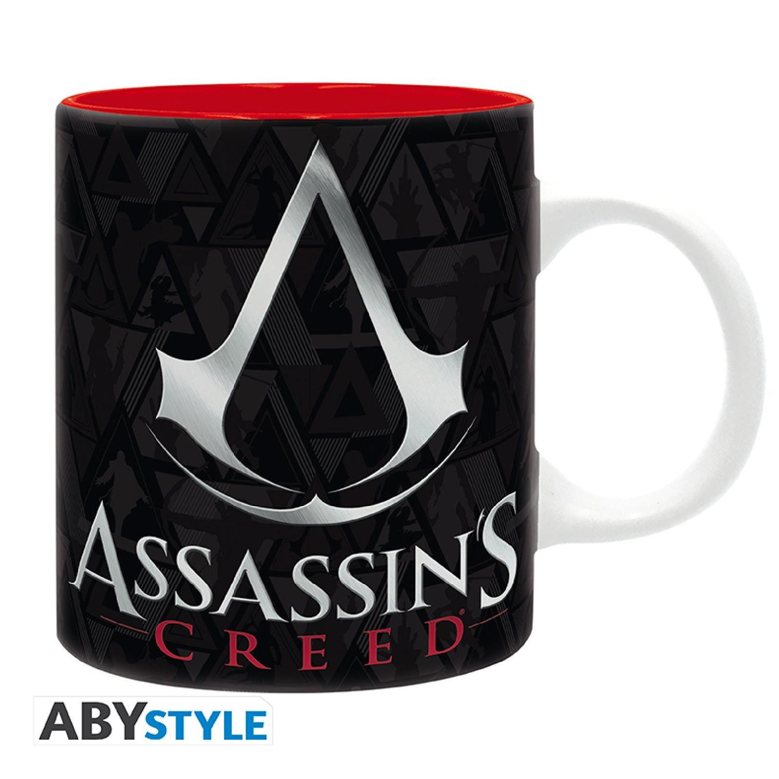 ABYstyle Tasse ASSASSIN´S CREED - Tasse - 320 ml - Crest black & red - subli