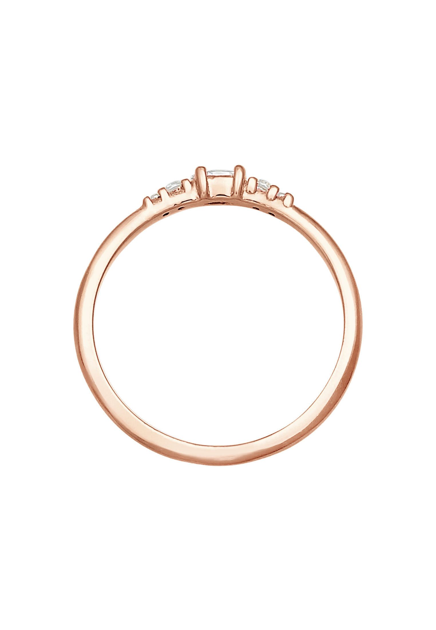 Elli Verlobungsring Zirkonia Marquise Elegant Verlobung 925 Silber