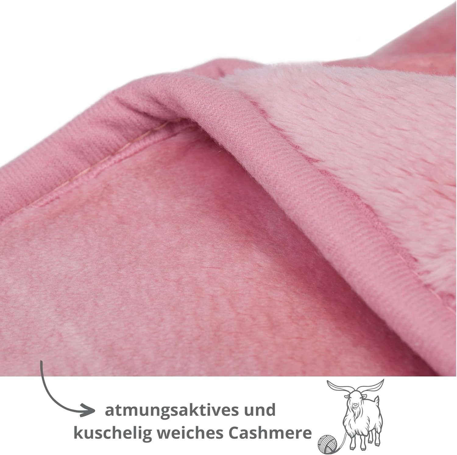 Kinderdecke Kuscheldecke Kids, liebling, Cashmere Feeling günstig online kaufen