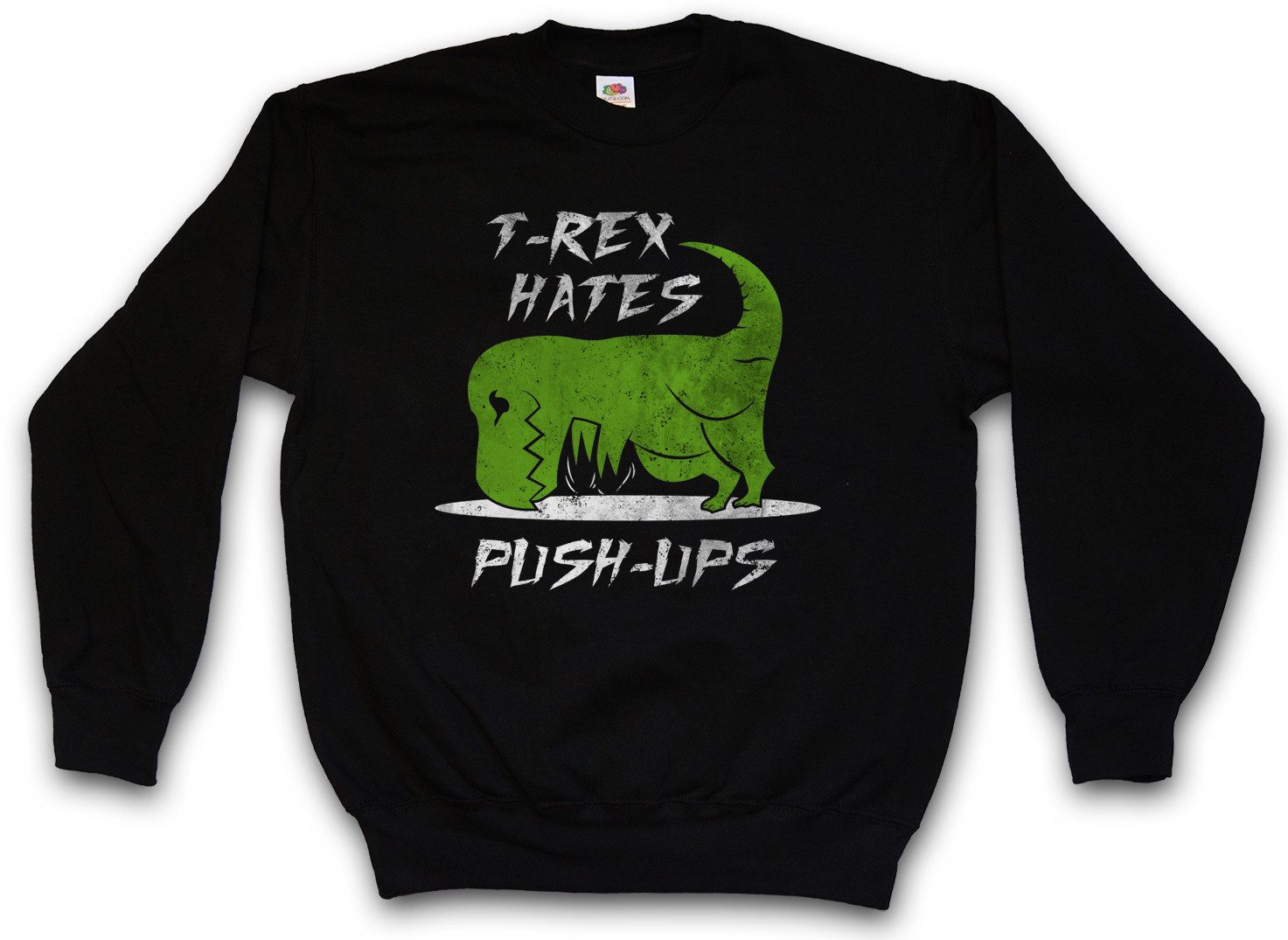 Urban Backwoods Sweatshirt T-Rex Hates Push-Up günstig online kaufen