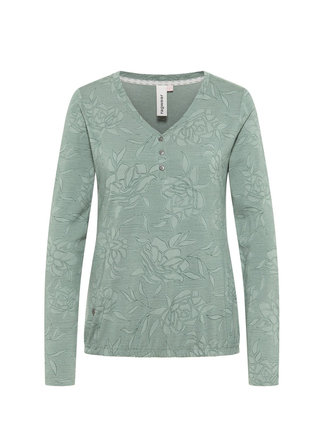 Ragwear Langarmshirt Ragwear Pinkki Print Longsleeve (1-tlg) günstig online kaufen