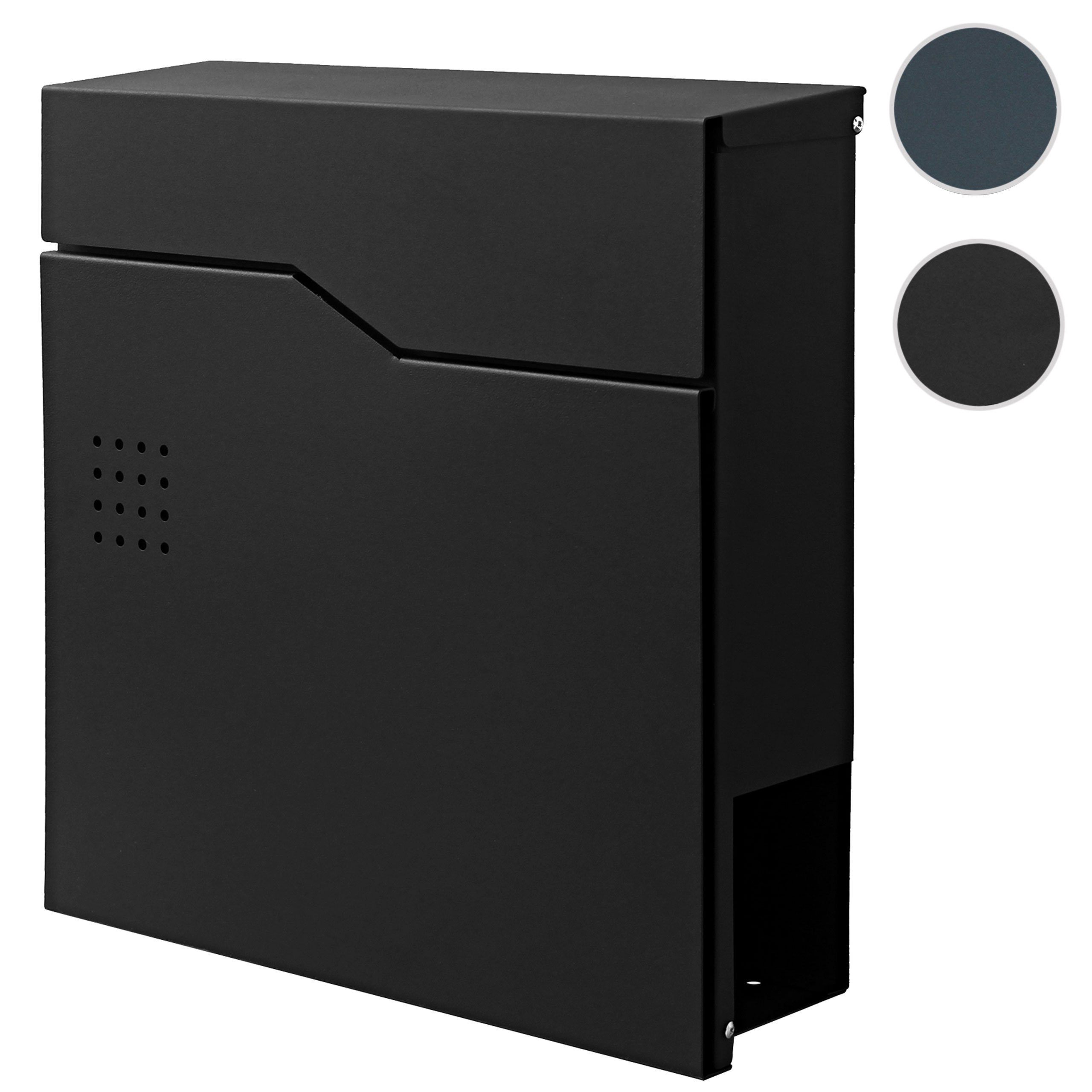 MCW Wandbriefkasten MCW-B30, Zylinderschloss, Inkl. 2 Schlüsseln und Montagematerial