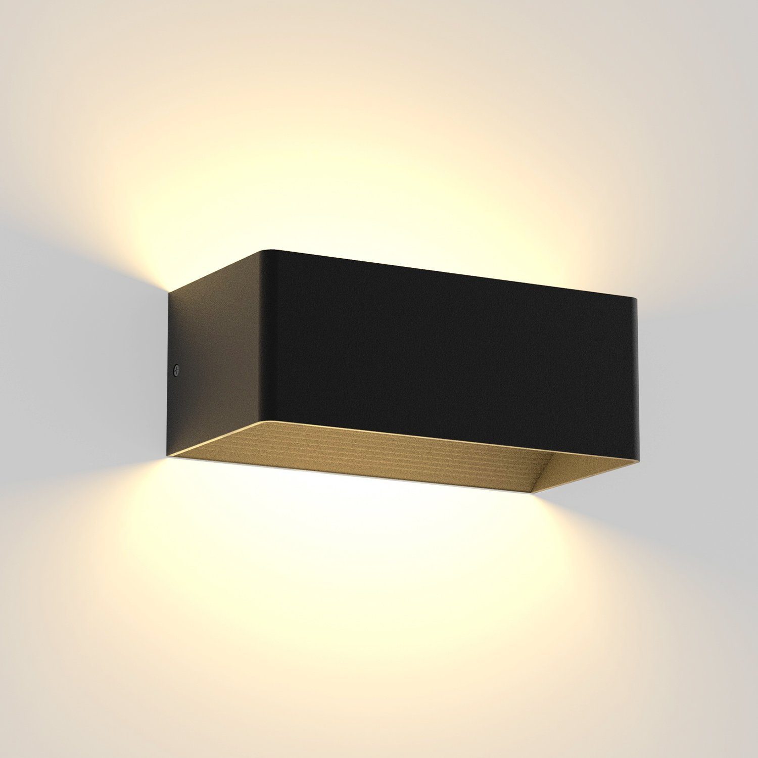 Nettlife Wandleuchte Modern 5W Flurlampe Up Down Wandbeleuchtung, Warmweiß | Wandleuchten