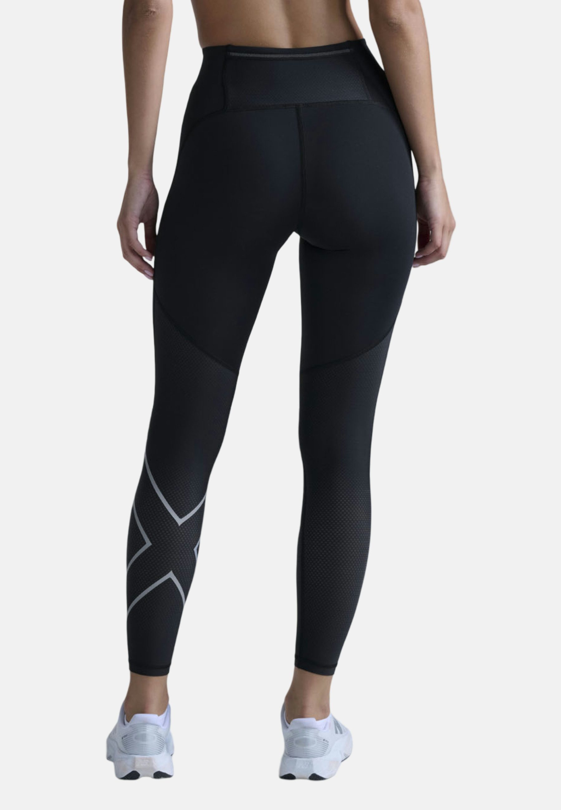 2xU Lauftights Aero Mesh Hi-Rise Tights (1-tlg)