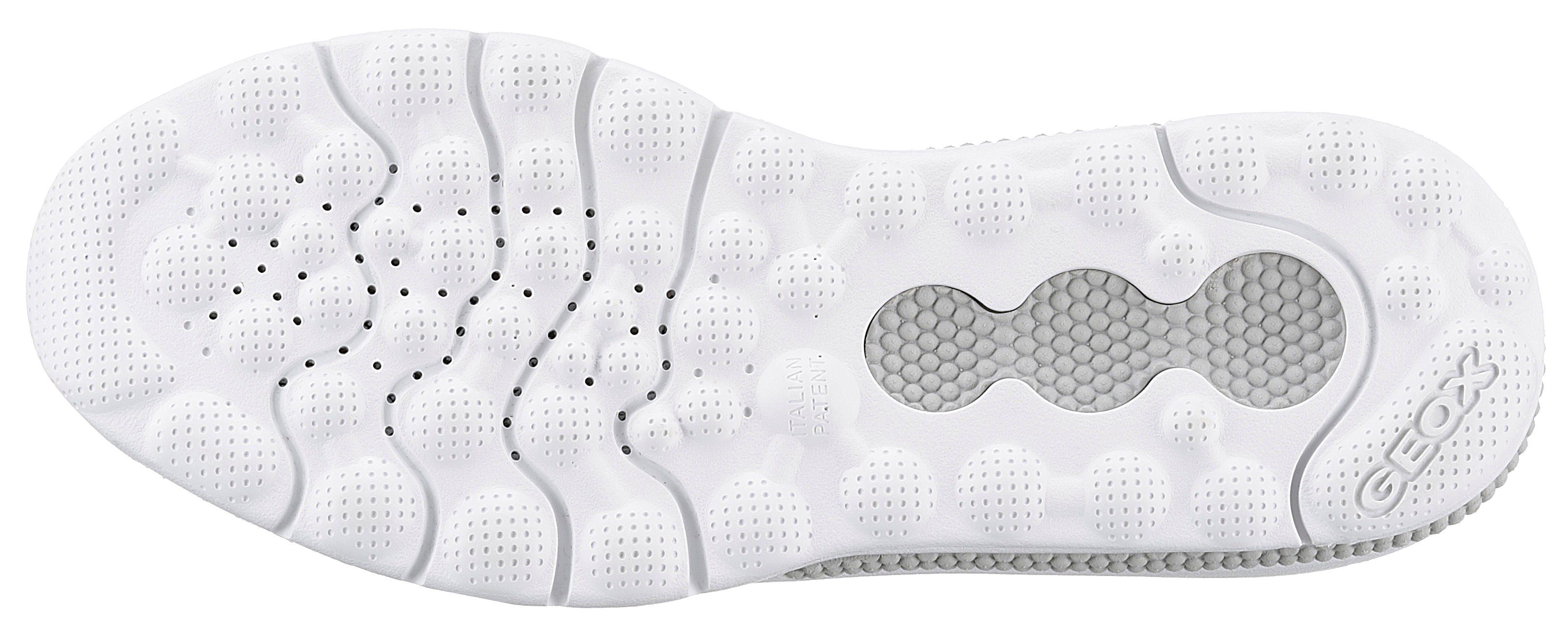 Spezial Sneaker Geox U weiß-grau Membrane Geox mit SPHERICA ACTIF
