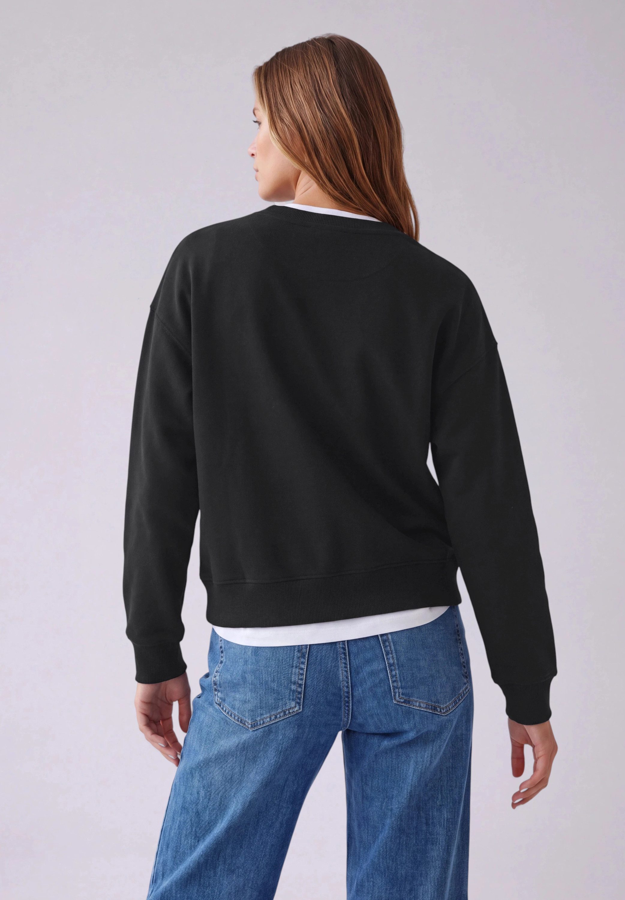 STREET ONE STUDIO Sweatshirt Folienprint – Bild 2 von 5
