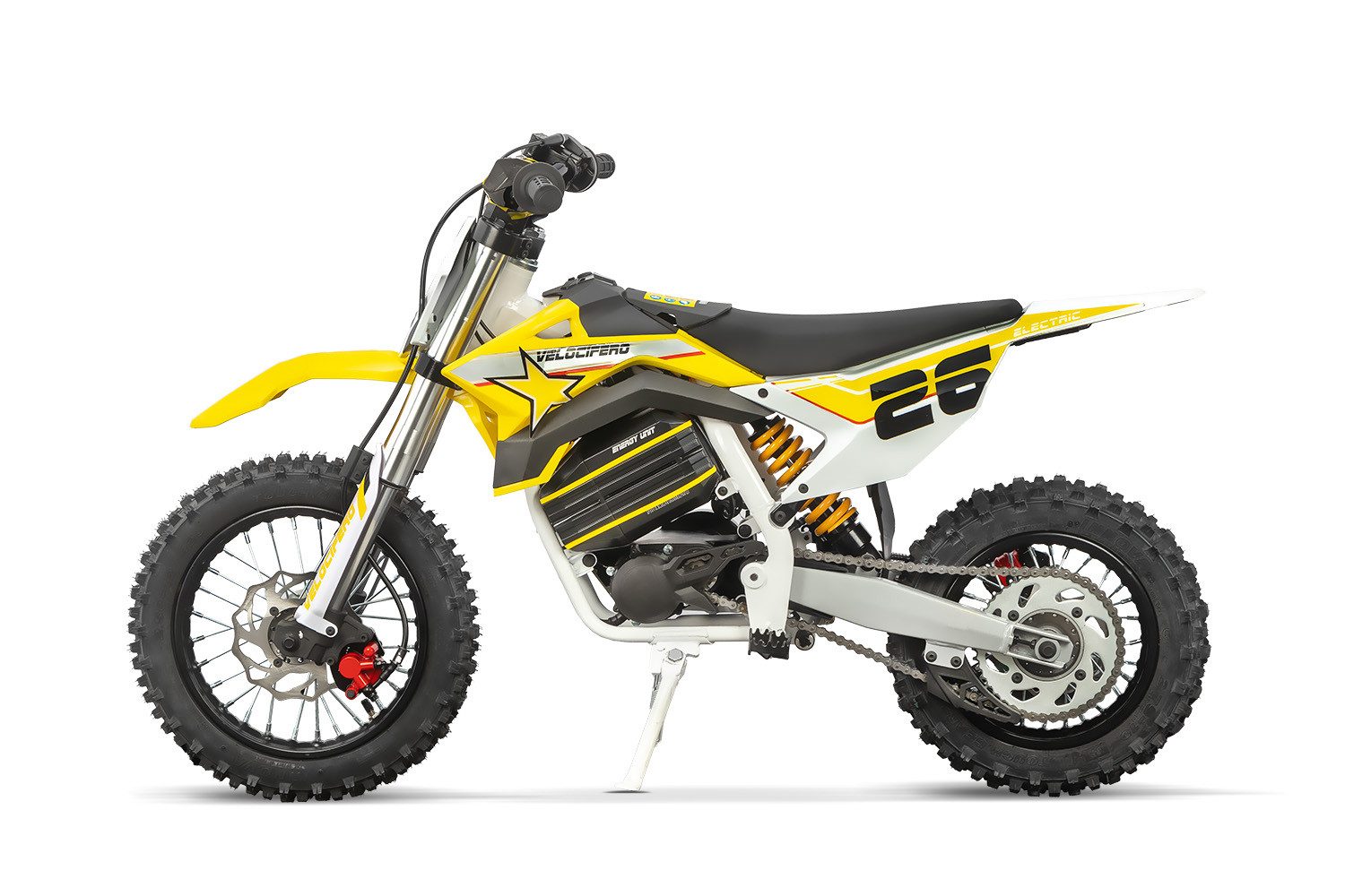 Smarty Crossrad Velocifero Kidsbike 12/10 E-Dirtbike 1000W