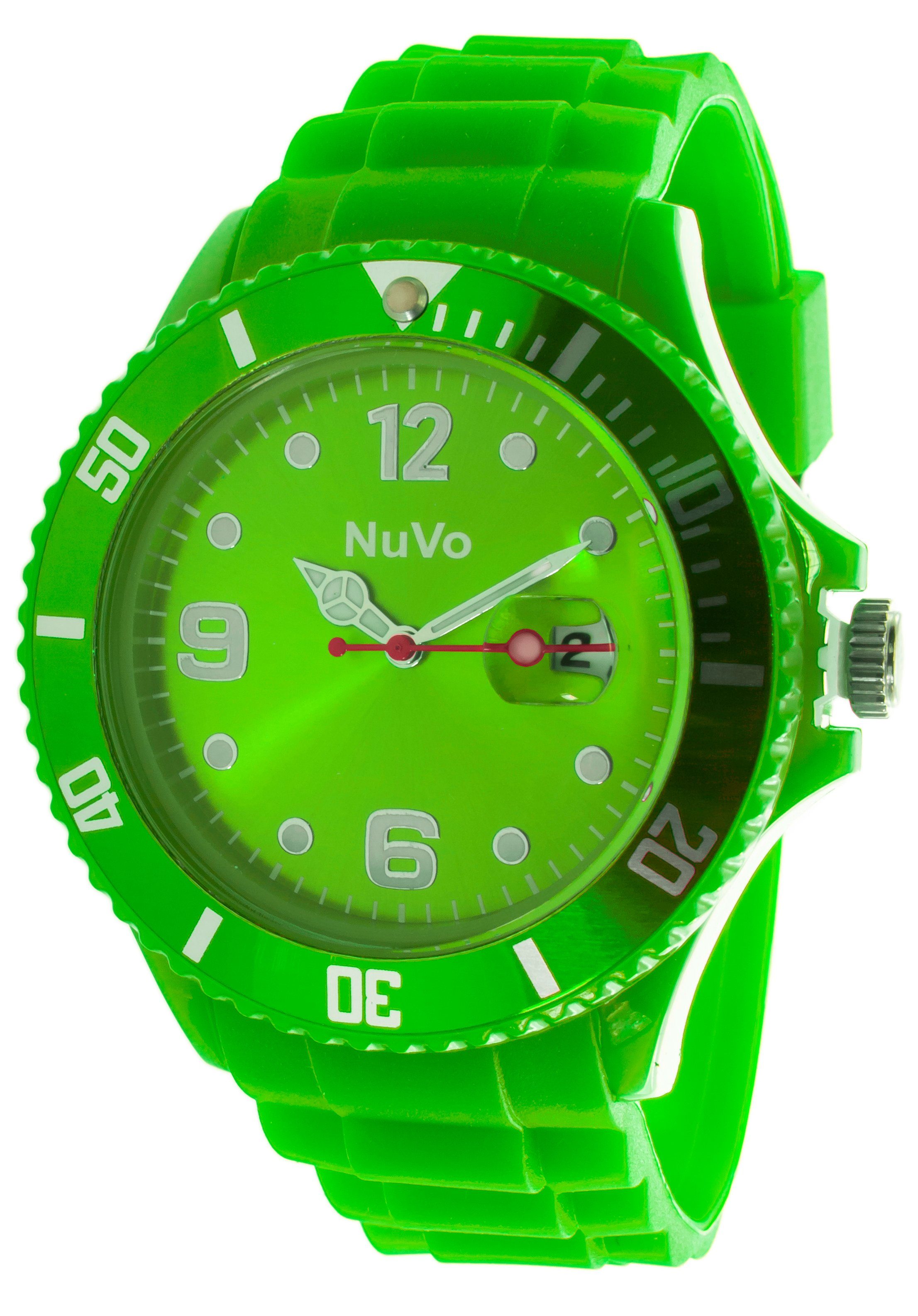 Unisex Quarzuhr Nuvo Modische sportlichem Design mit Armbanduhr