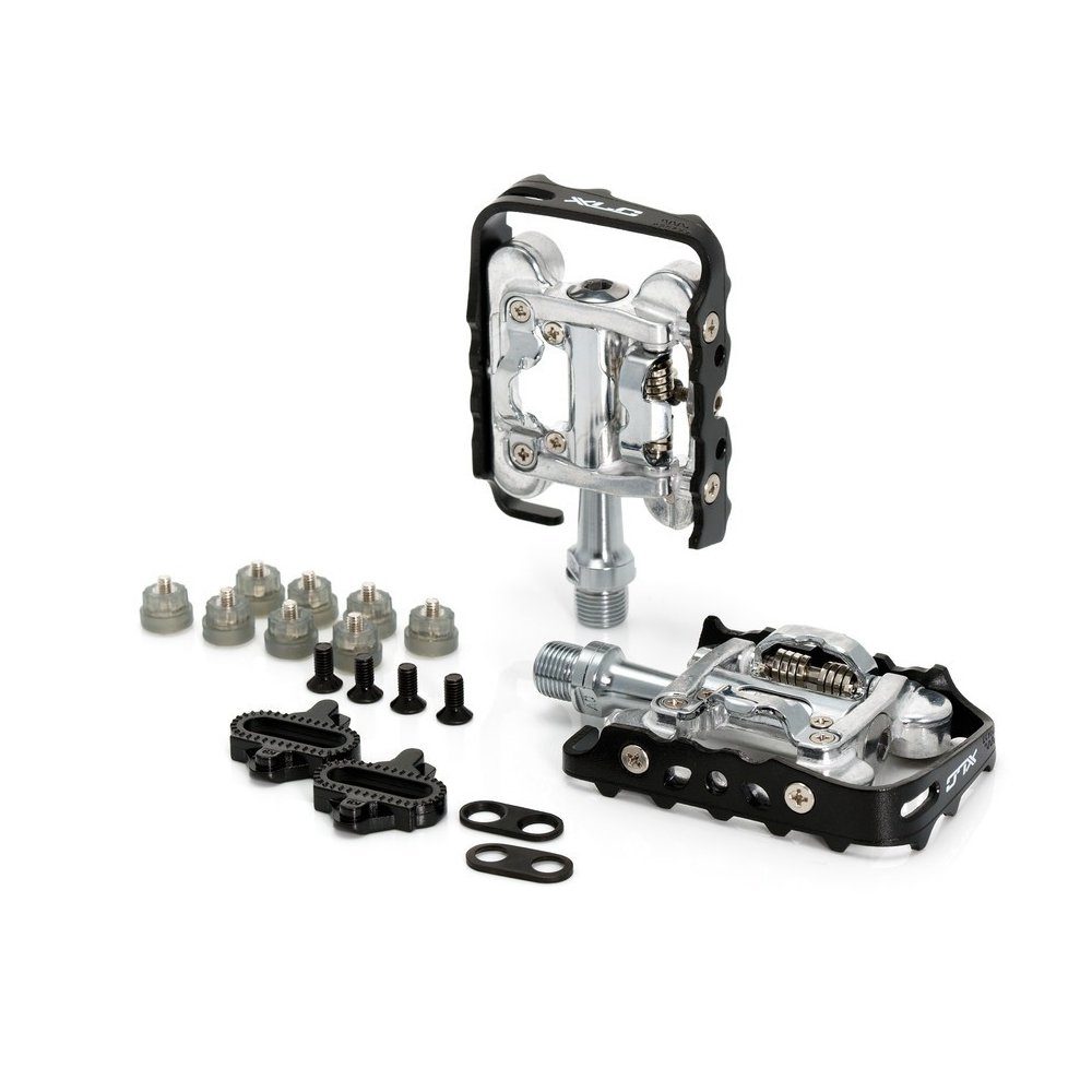 XLC Fahrradpedale System-Pedal einseitig, SPD-kompatibel