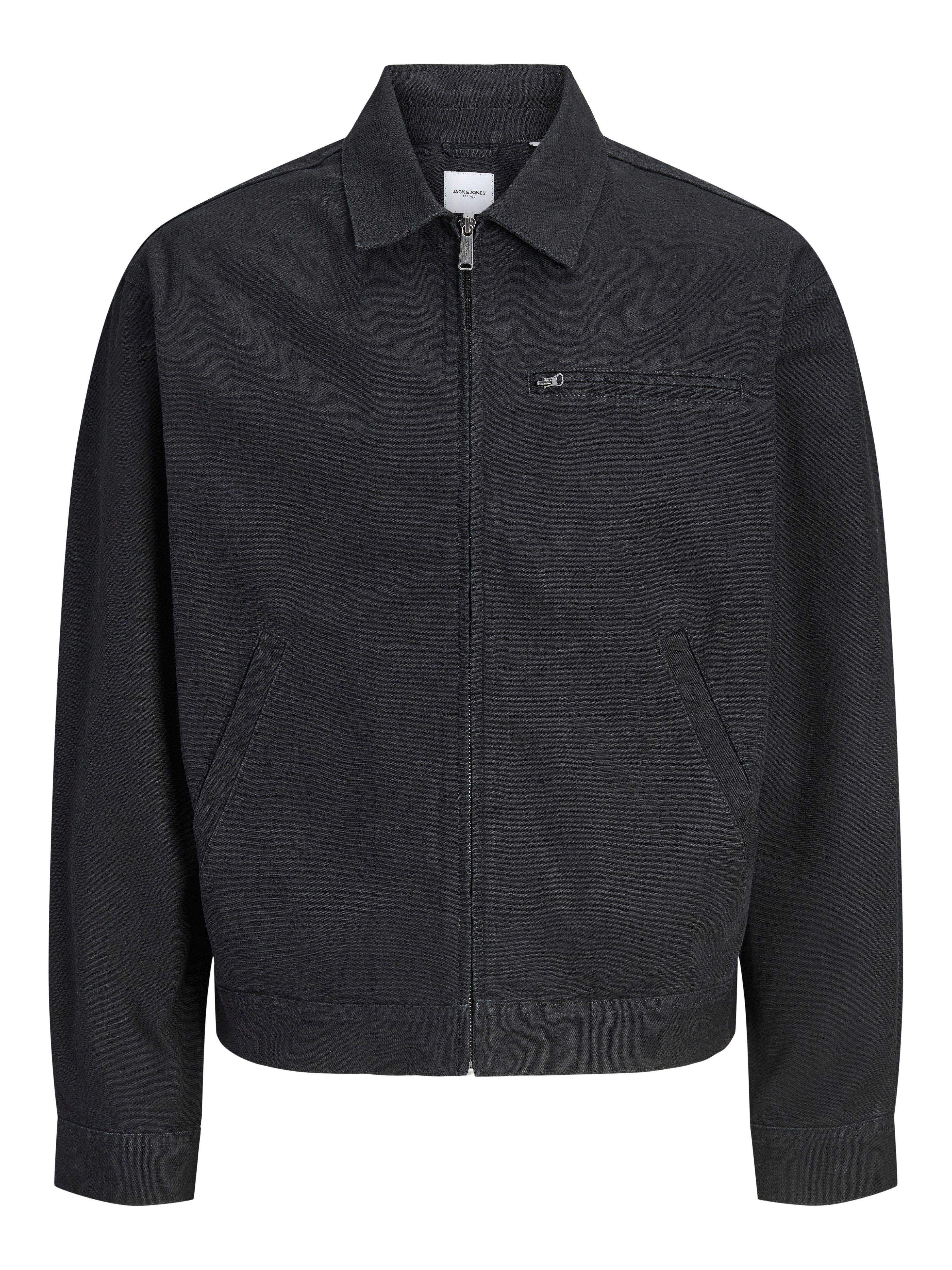Jack & Jones Kurzjacke JJETEO WORKER JACKET NOOS Baumwolle – Bild 3 von 5